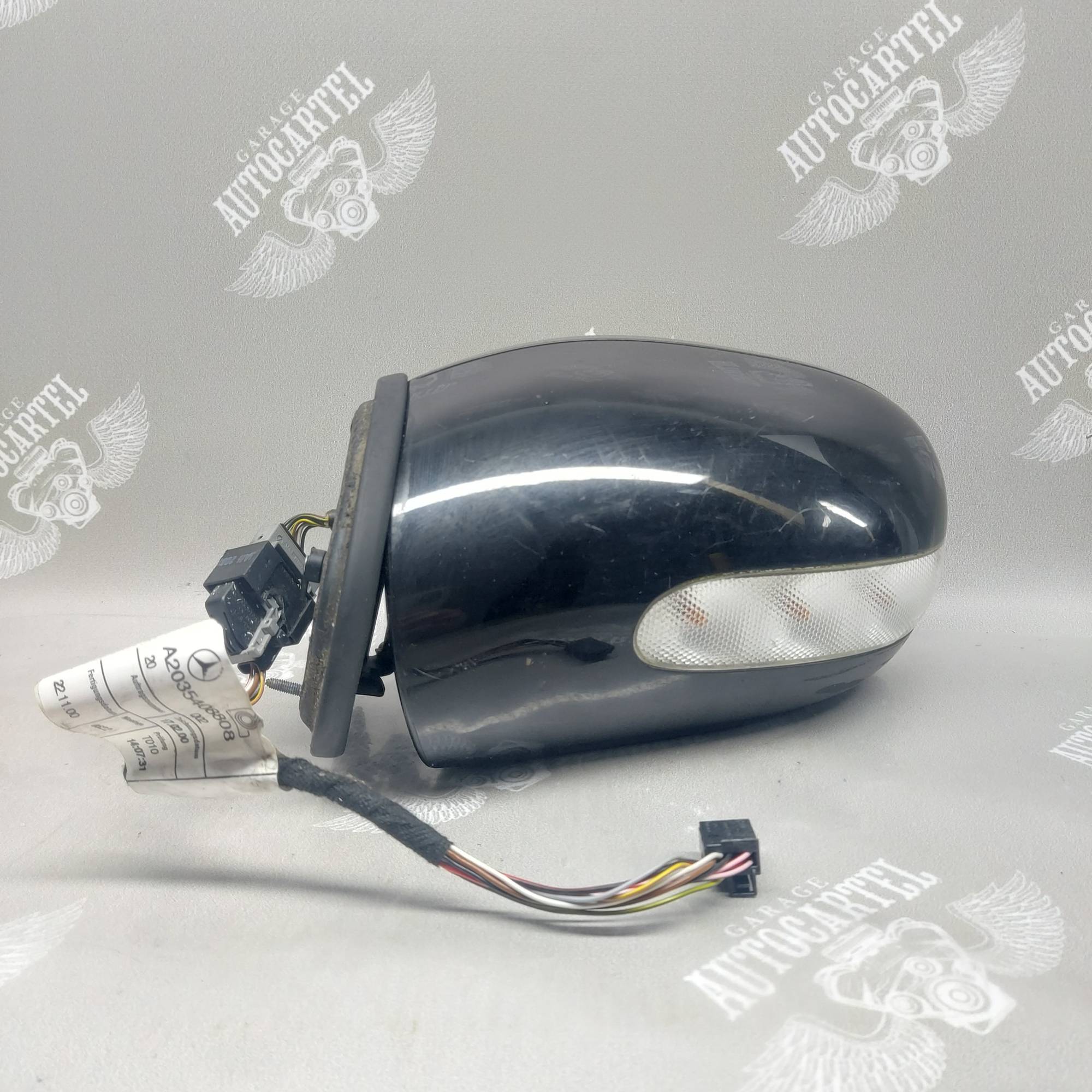 A2035408808 Дзеркало ліве 9-Pin Mercedes C-Class W203
