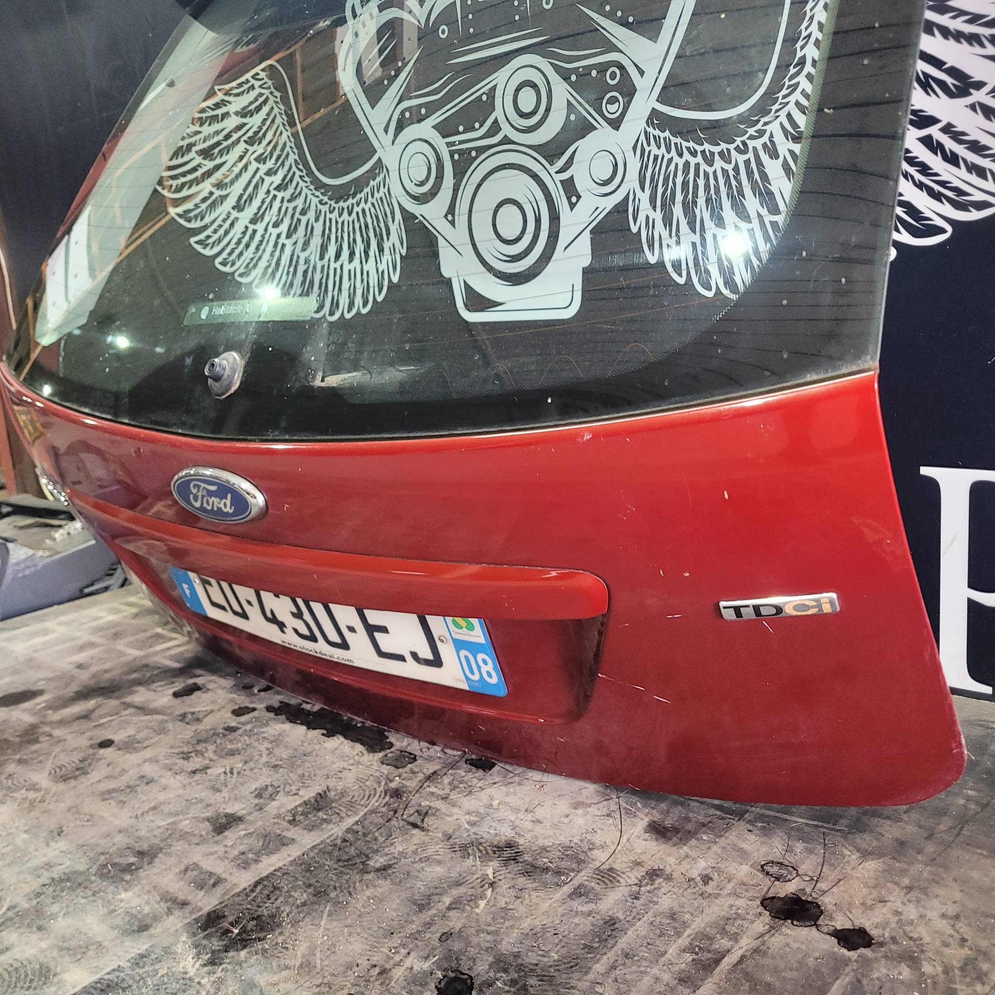 Кришка багажника задня ляда Ford focus 2 хетч, 2005-2010, 21466694