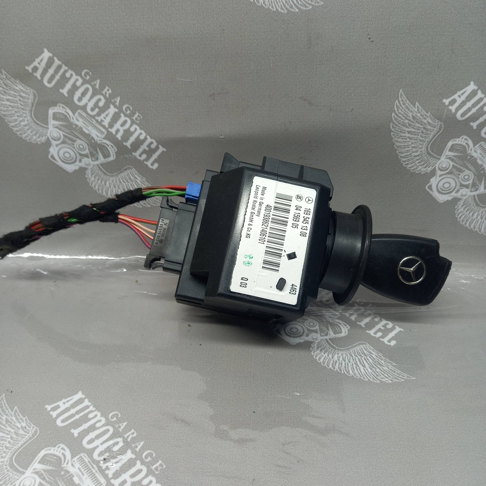 Ключ запалювання MERCEDES A-Class W169 1695451308