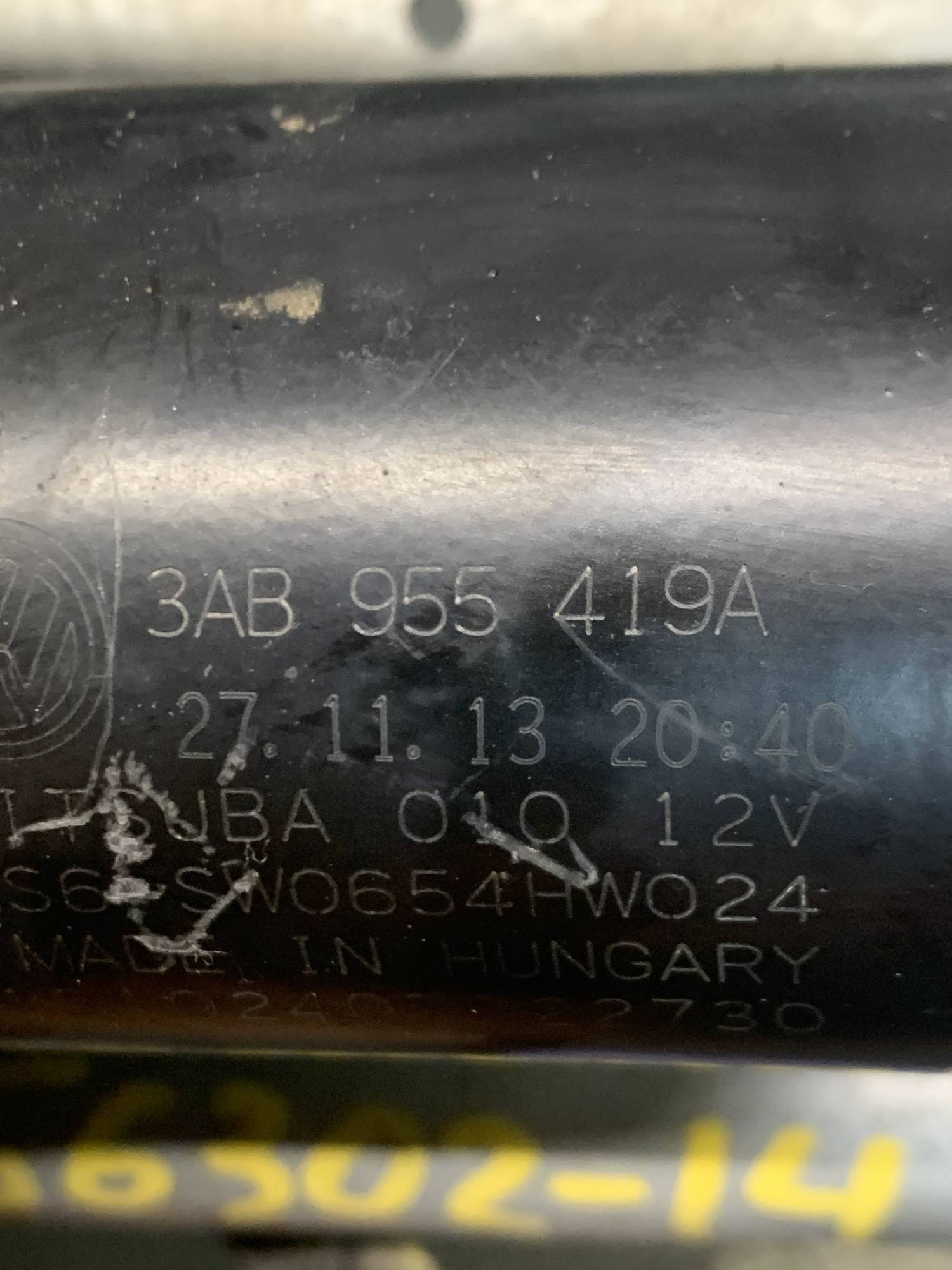 Механізм двірників Volkswagen Passat B7, 3AB955419A