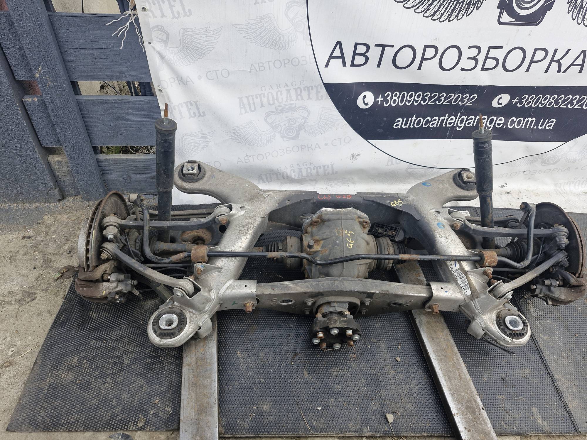 Балка Задня Mercedes cls W219 2004 – 2008 21651847