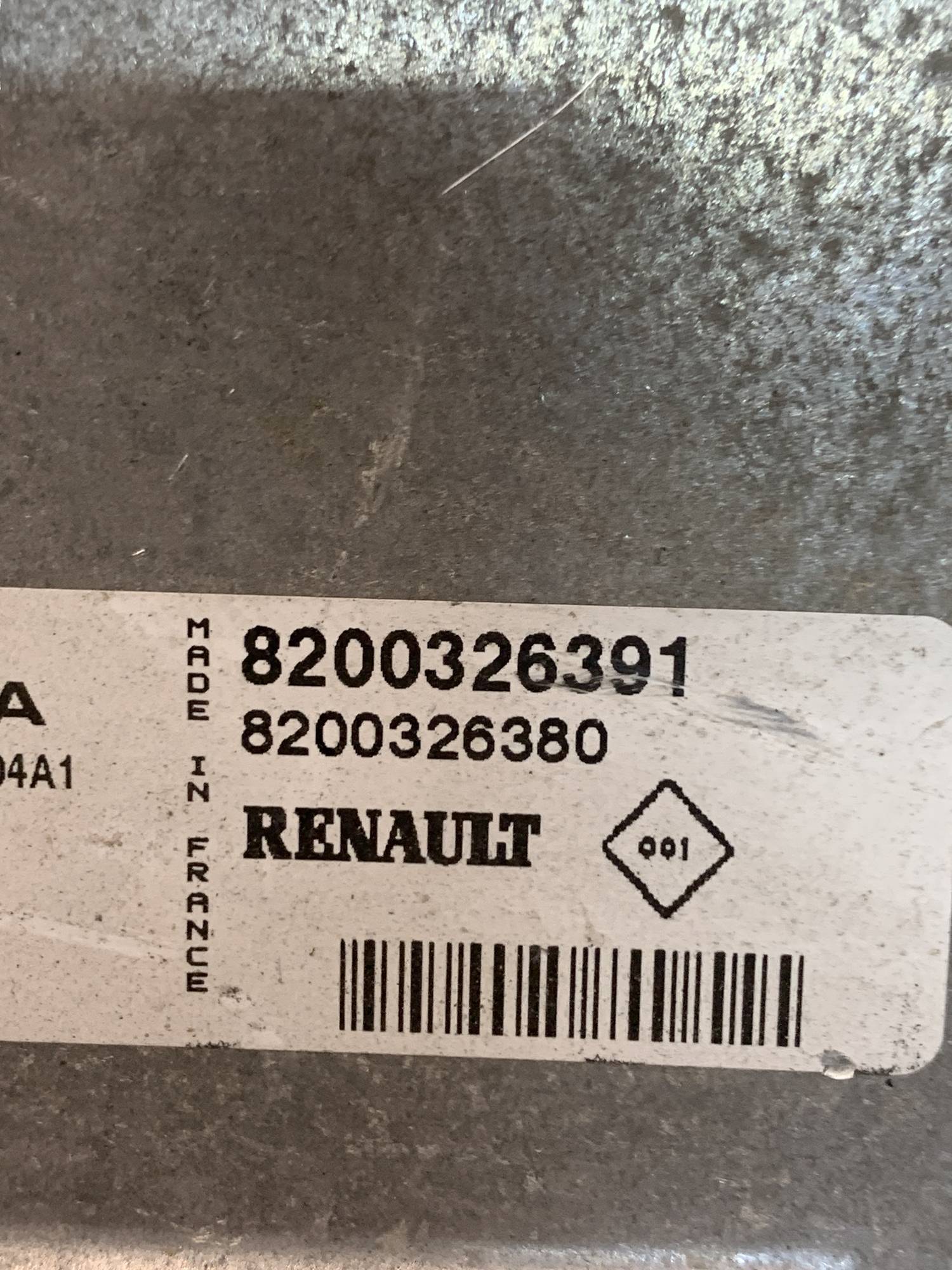 Блок керування двигуном Renault Clio Symbol 1.4 8V 8200326391