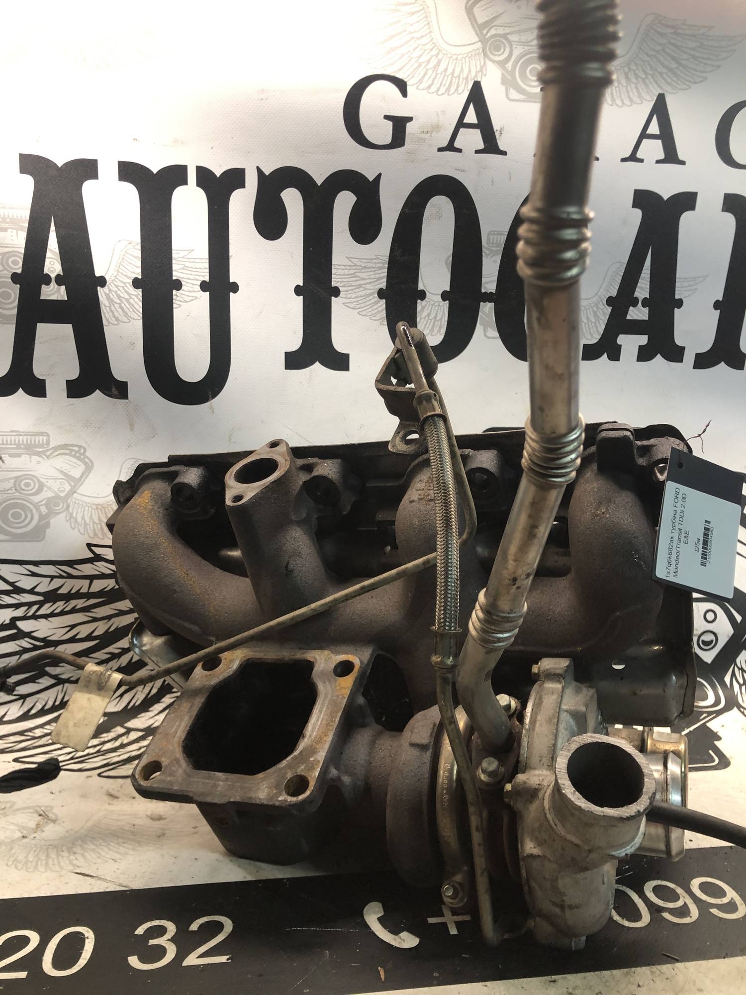 1s7q6k682ak турбіна FORD Mondeo/Transit TDDi 2.0D E&E