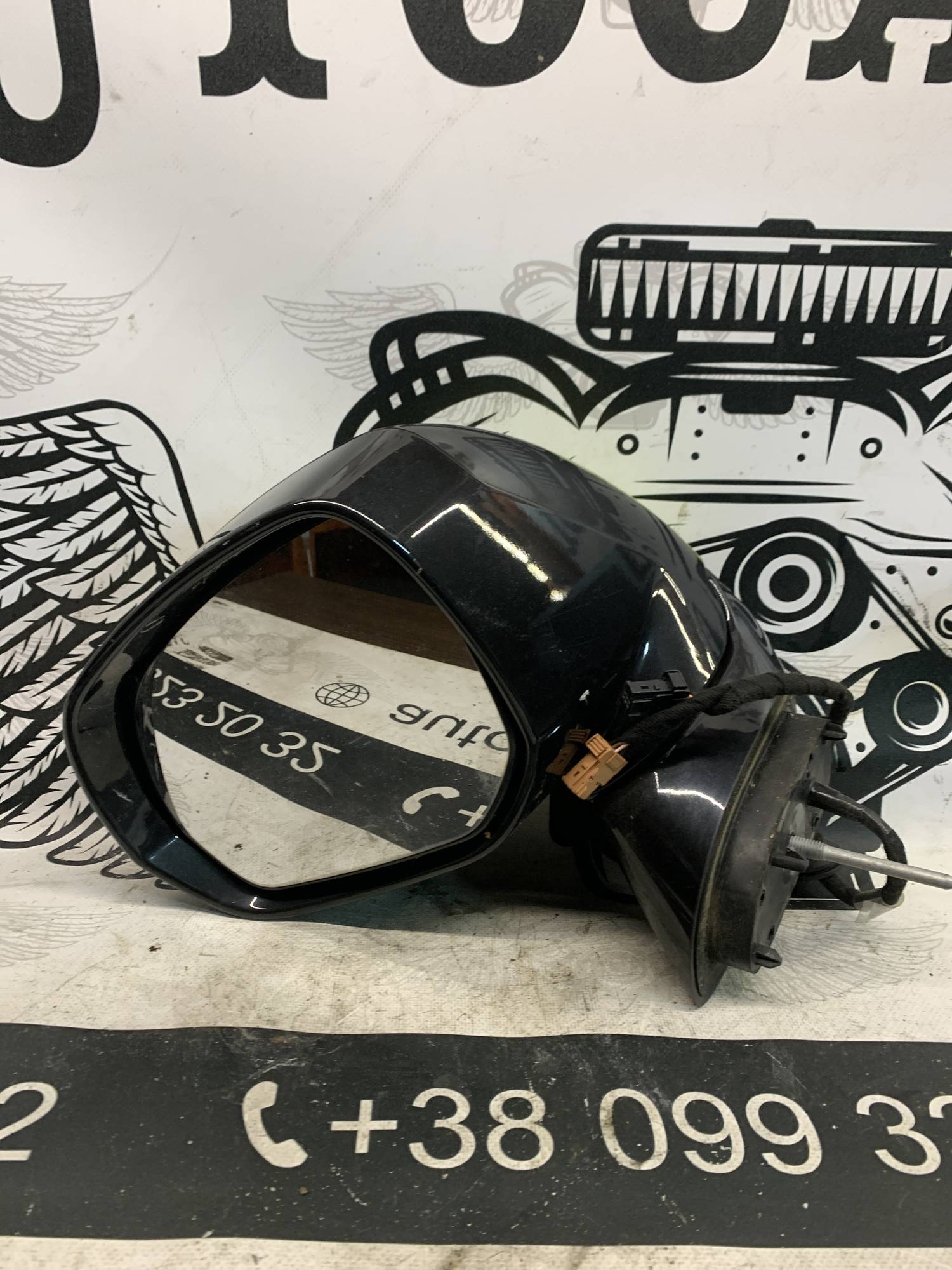 Дзеркало бічне ліве 6pin Citroen C3 Picasso e8030015, 21912702