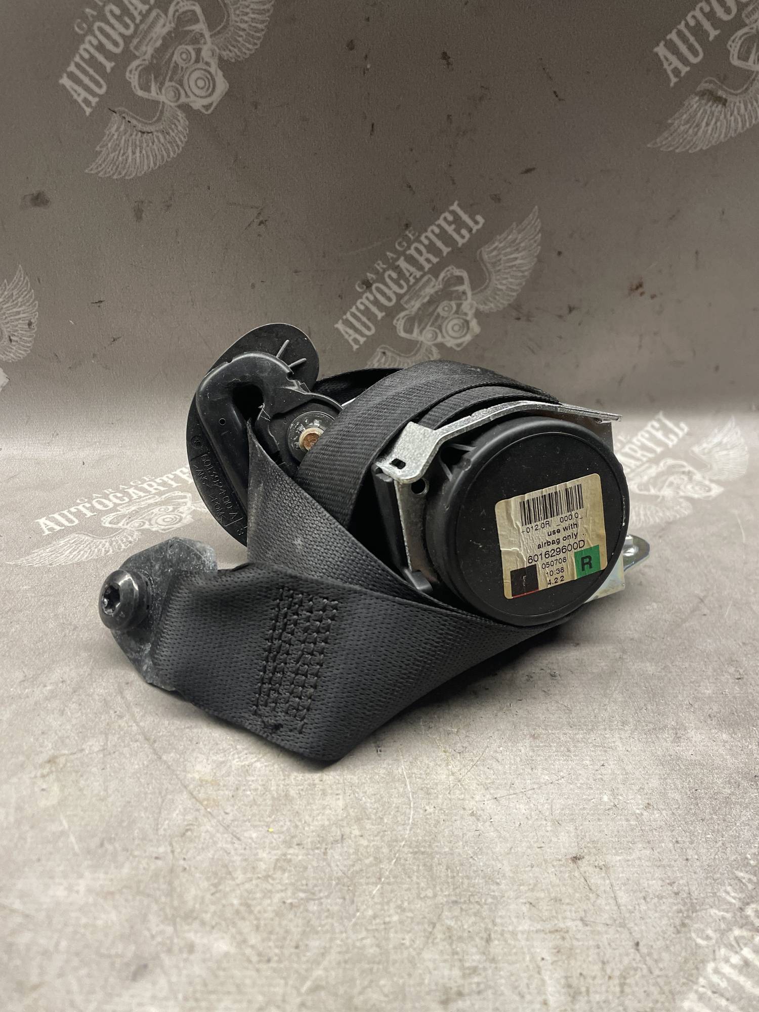 Ремінь безпеки передній правий BMW 5 E60/E61 601629600d