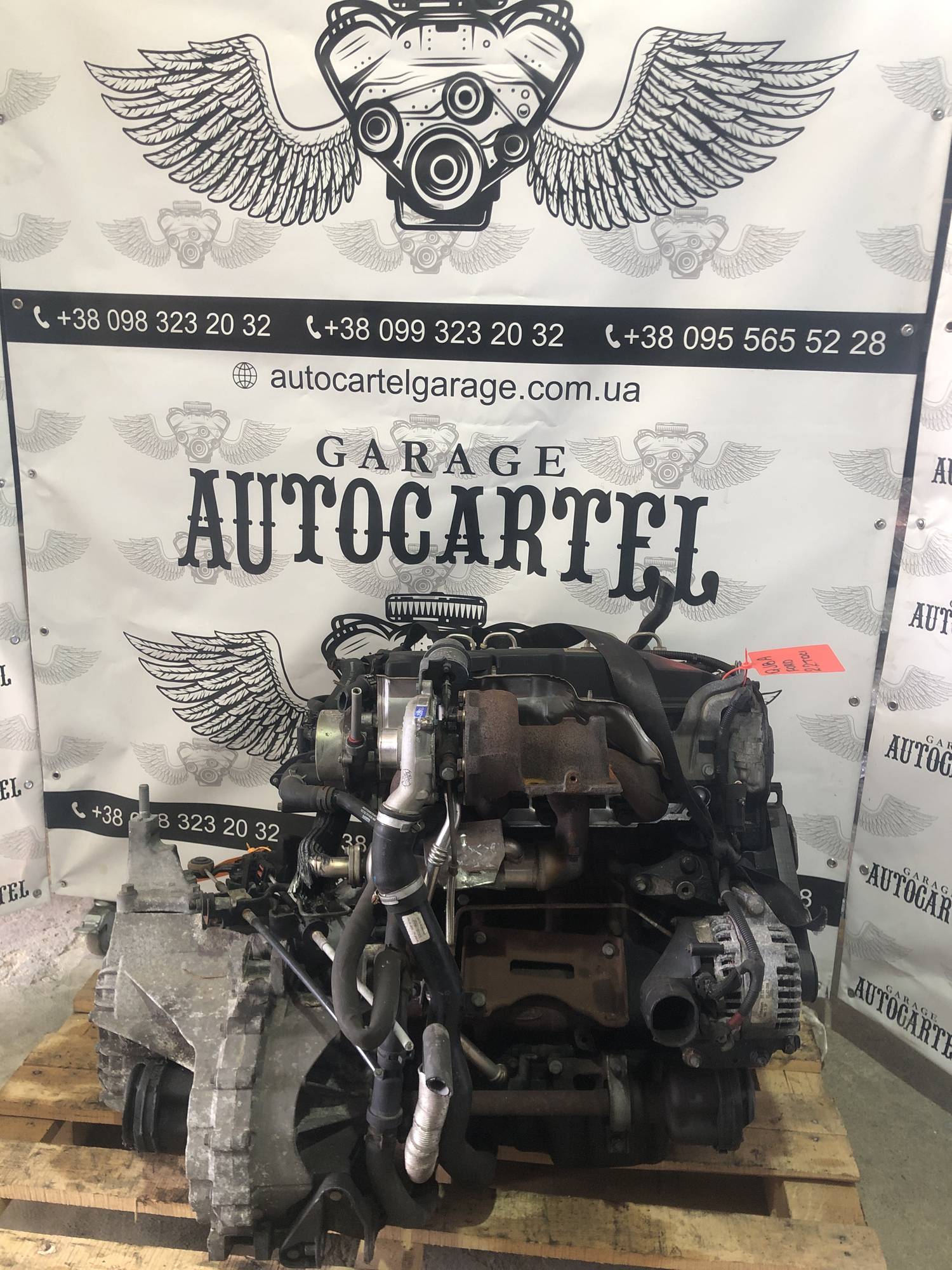 Двигун. Ford Mondeo mk3 2.2tdi. 00-07