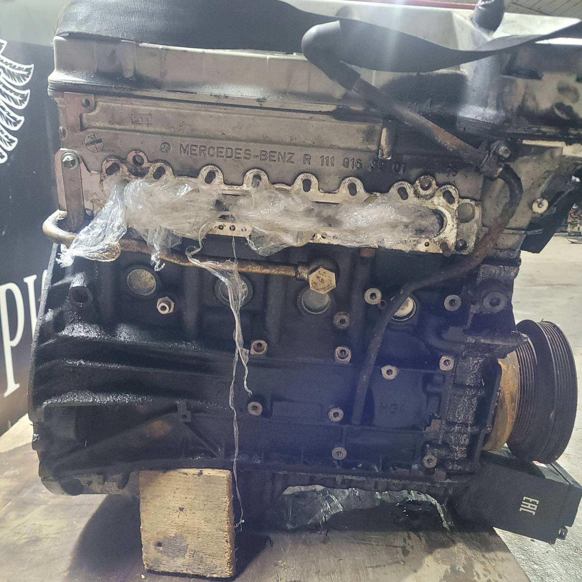 Двигун Mercedes C W203 2.0B KOMPRESSOR 111955