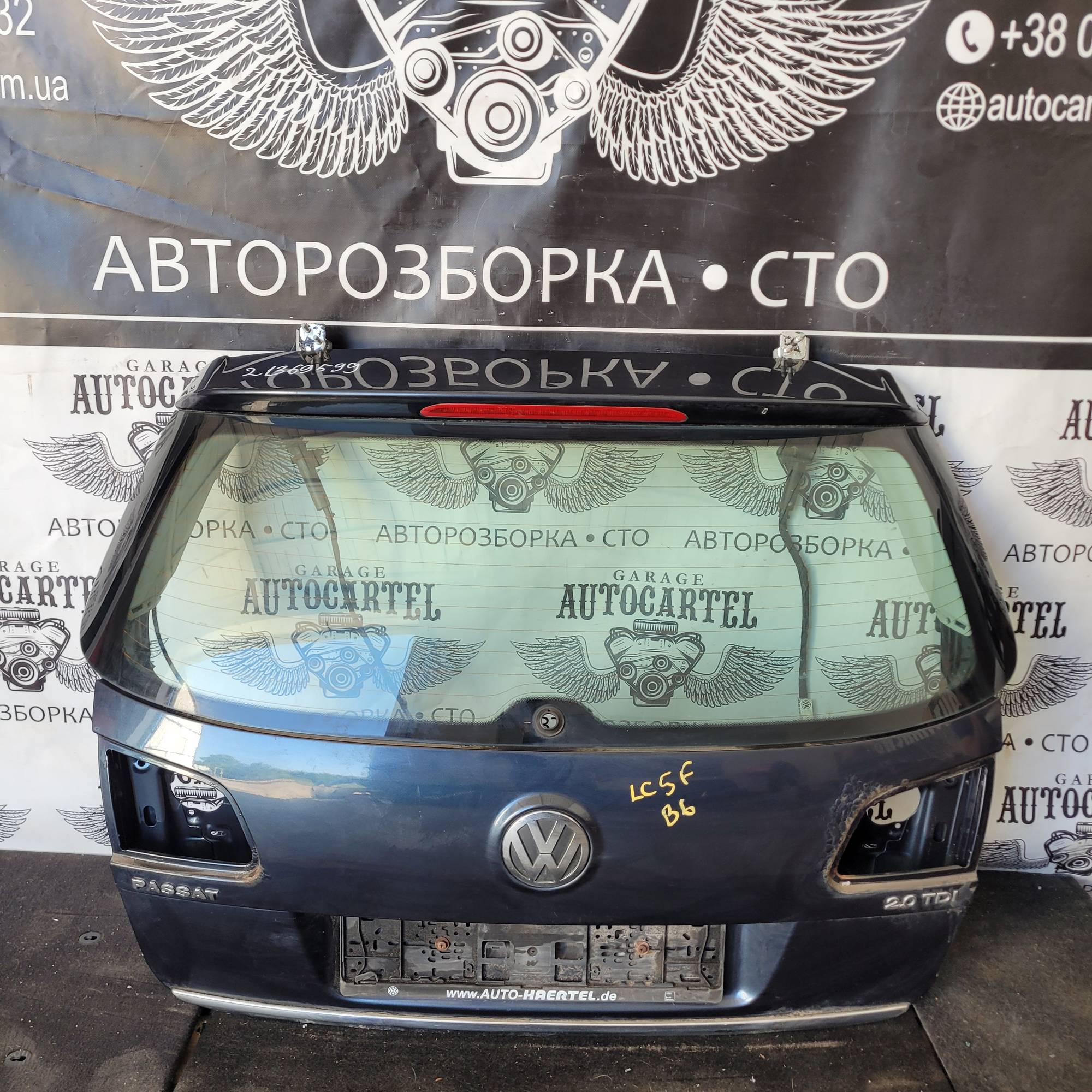 Кришка багажника volkswagen passat b6 21369612