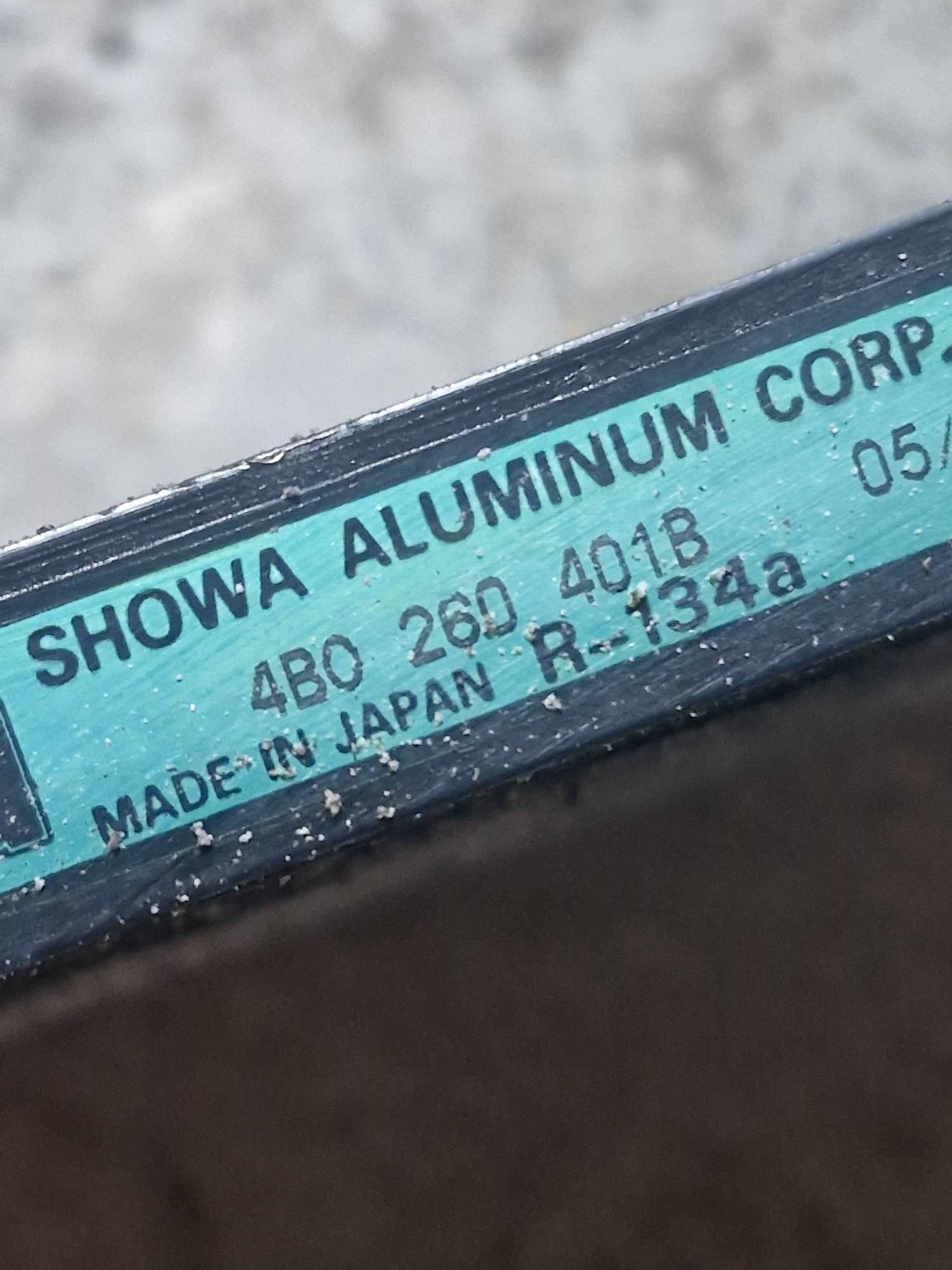 4b0260401b 4b0260401b радіатор охолодження Audi A6 C5 1997-2004