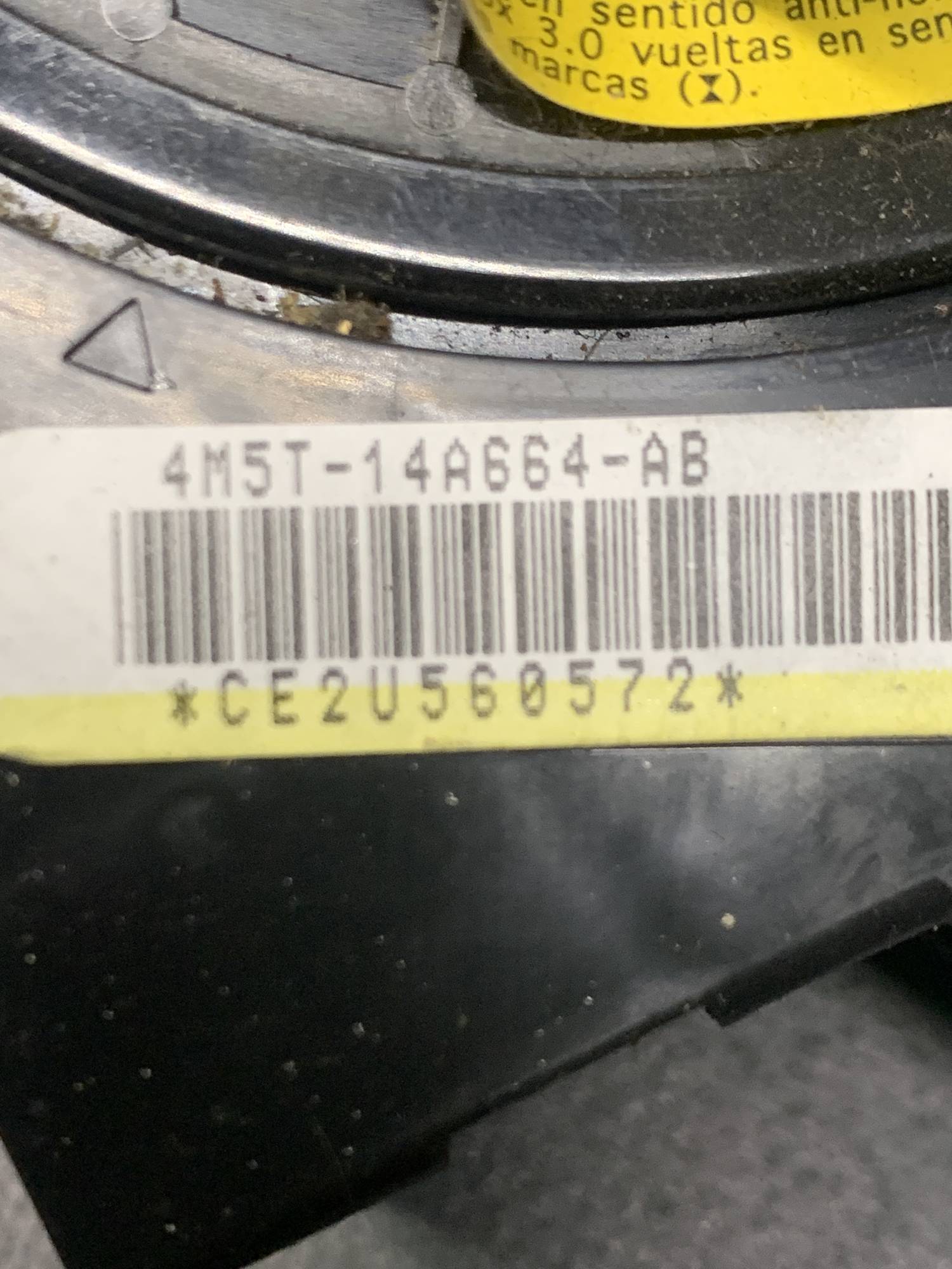 4m5t-14a664-ab Підрулевий шлейф, шлейф Airbag Ford Focus MK 2 2005-2010