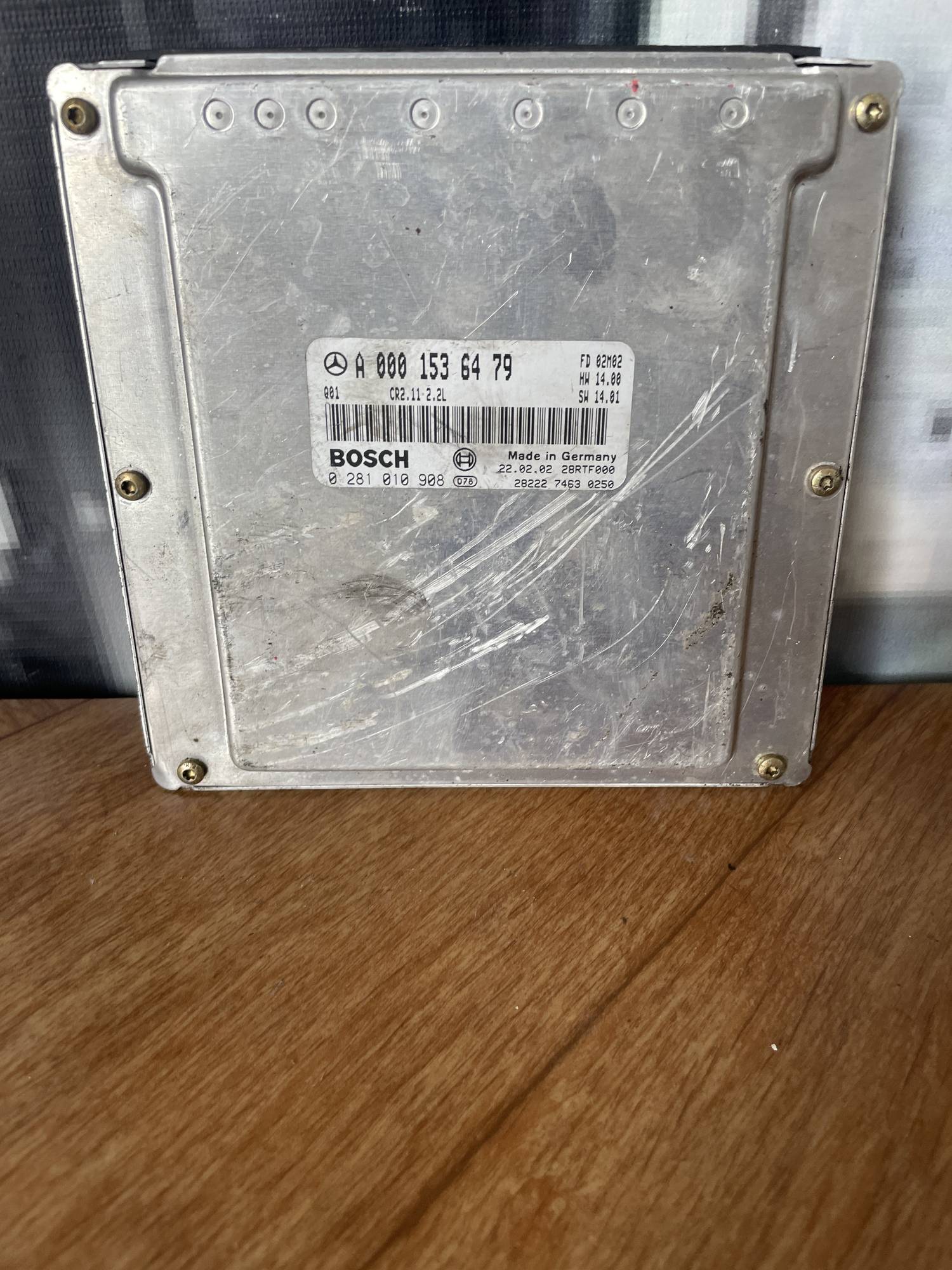 A001536479 блок управління двигуном Mercedes C W203 2,2