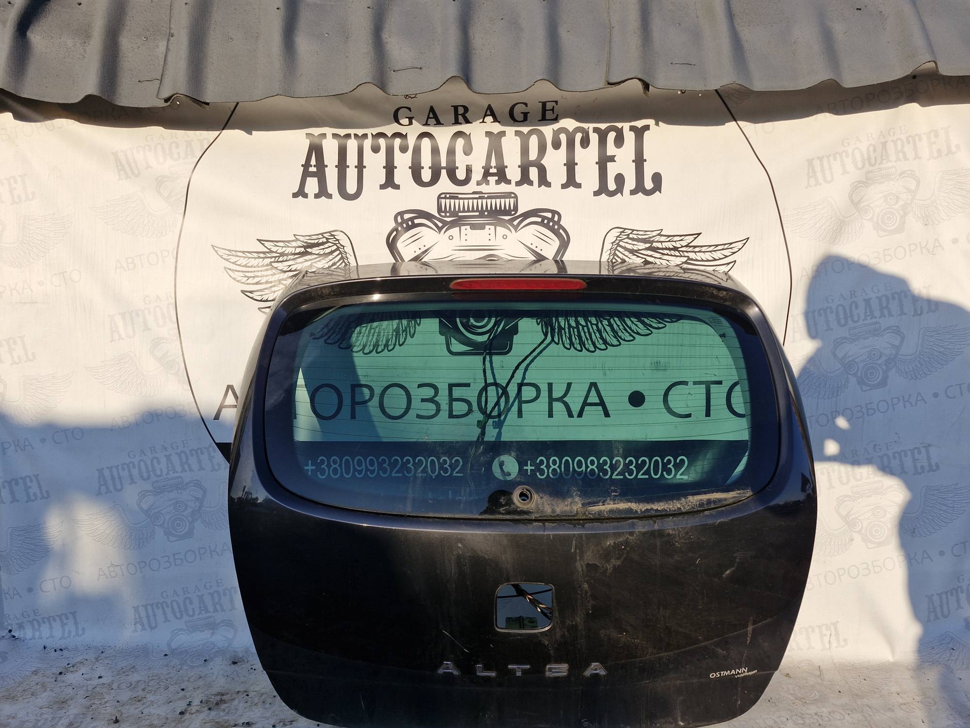 Задня ляда кришки багажника Seat altea 2006 21621123