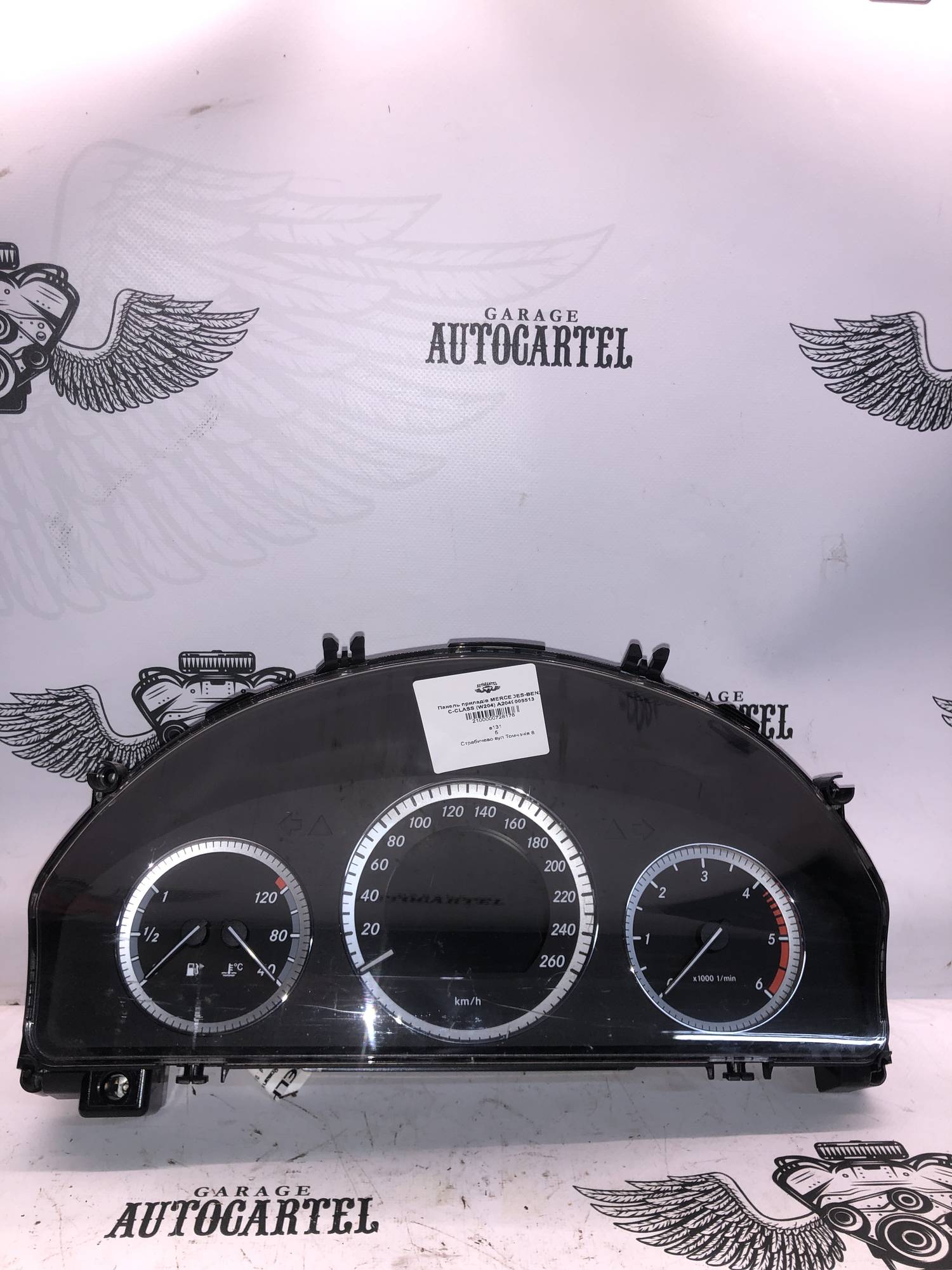 Панель приладів MERCEDES-BENZ C-CLASS (W204) A2049005513
