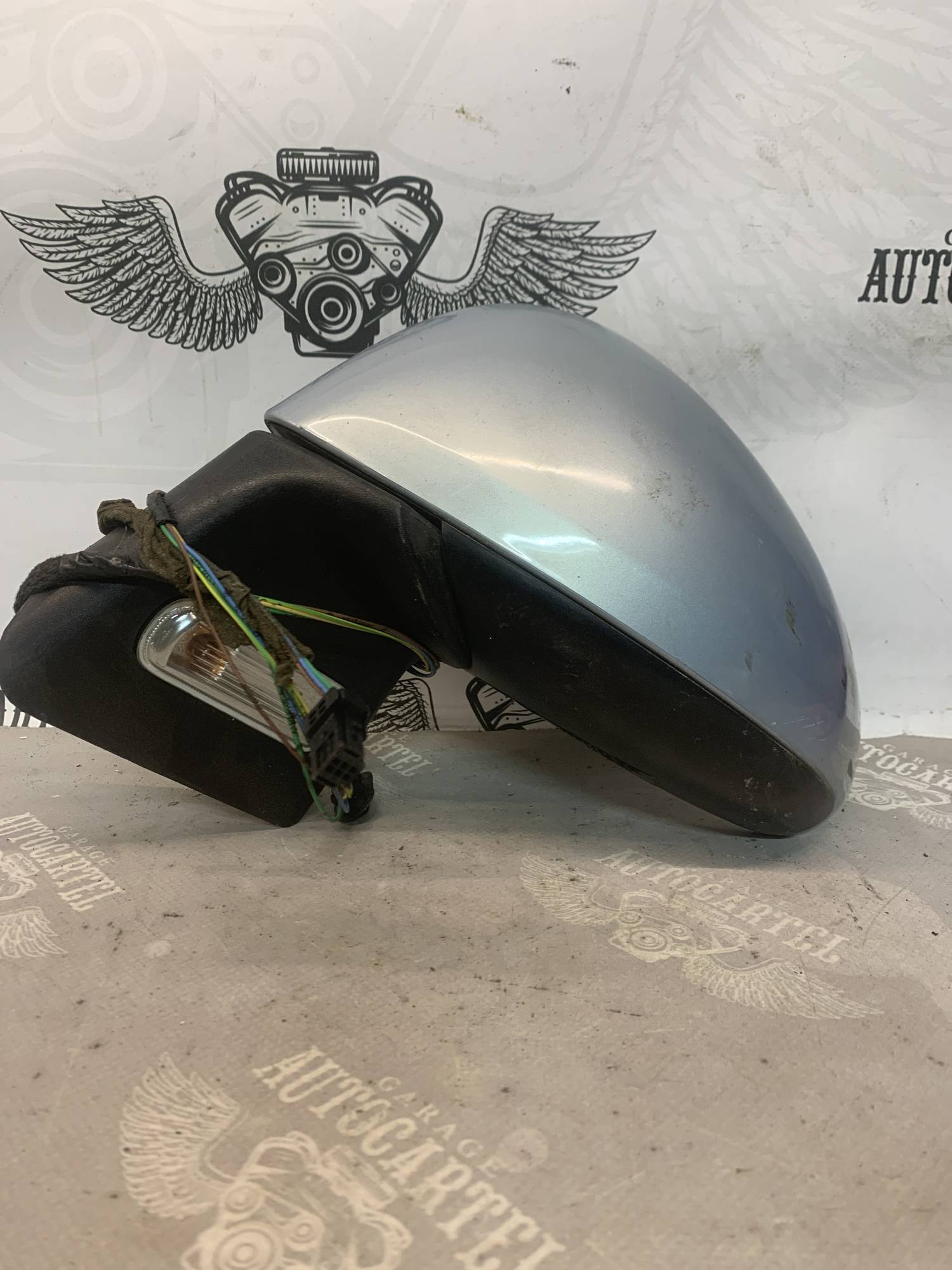 Дзеркало ліве з повтор 2 фішки 3 / 2піна Citroen C4 2004-2011 96467083.21777219