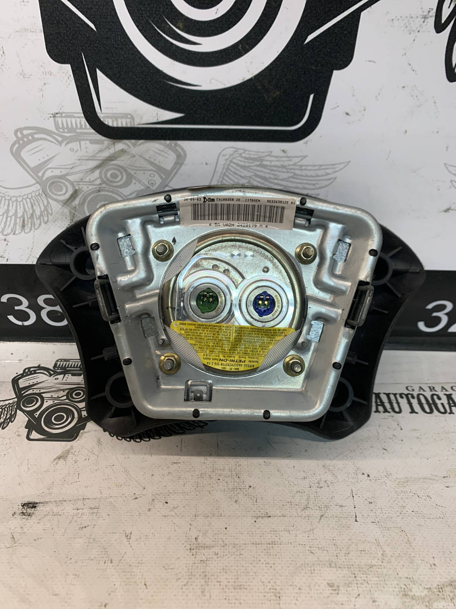 ПОДУШКА БЕЗПЕКИ ВОДІЯ AIRBAG CITROEN C5 96326381ze