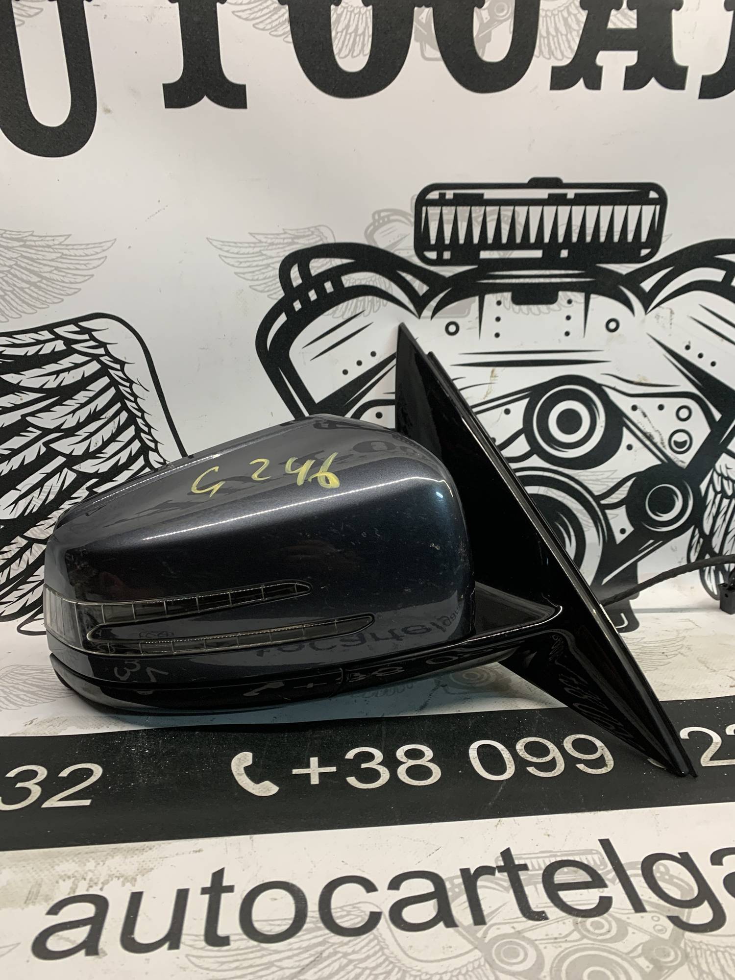Дзеркало зовнішнє праве Mercedes C W212 7+2pin a3159444, 21867477