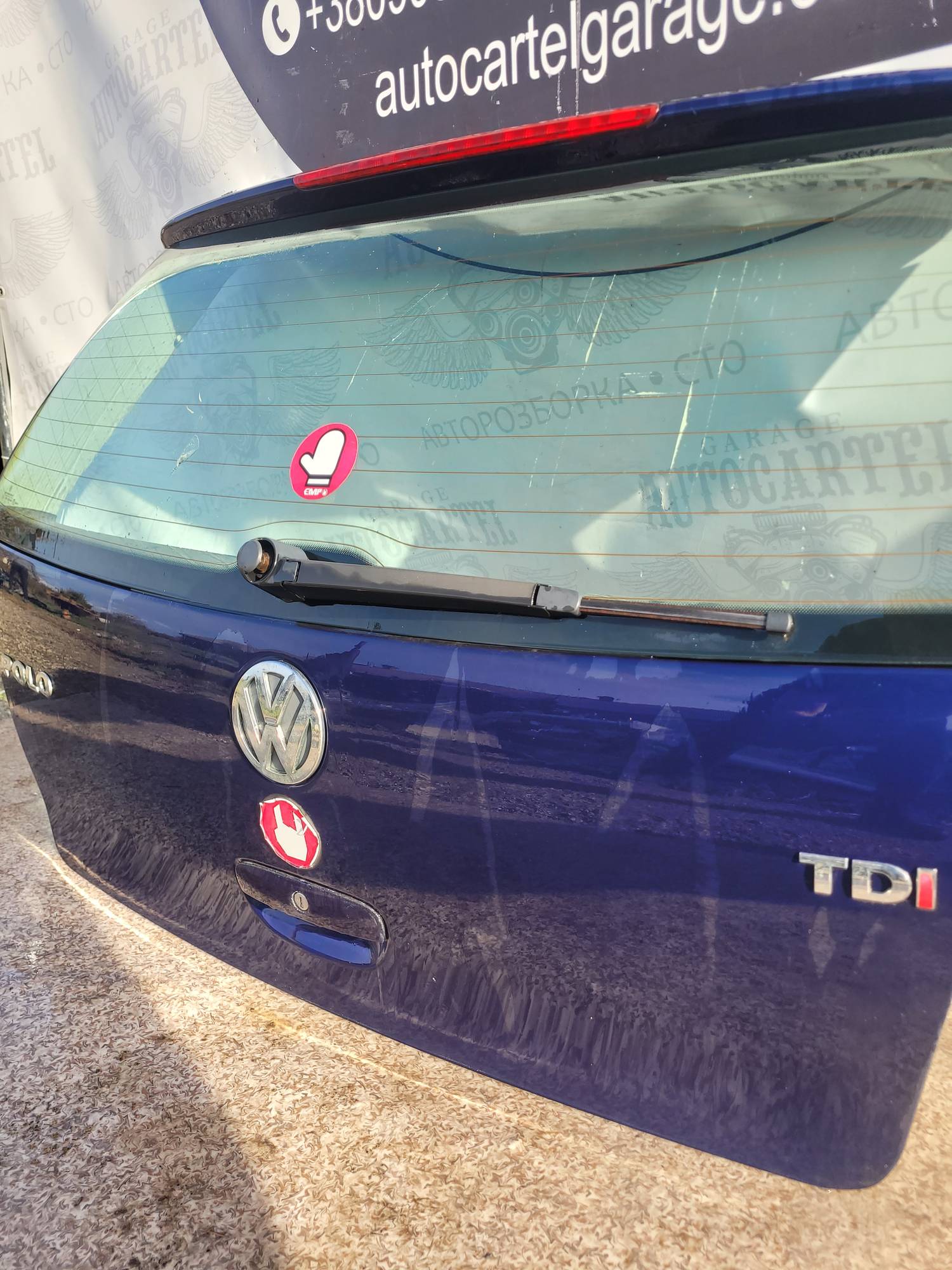Кришка багажника Volkswagen polo хетч l04