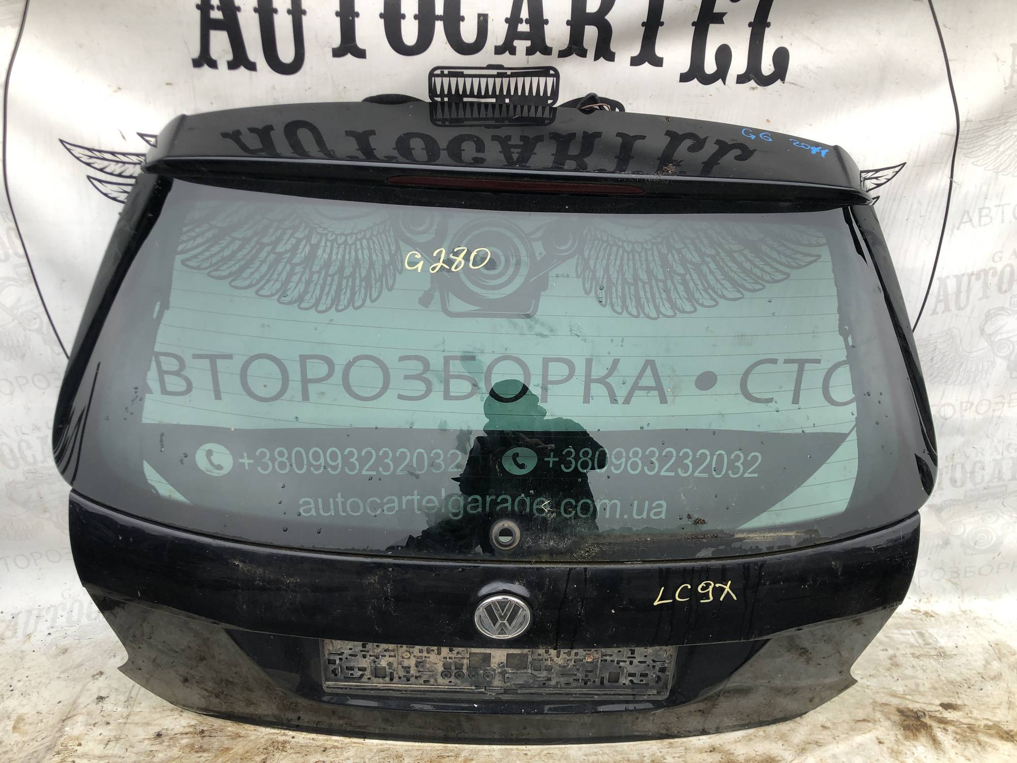 Задня ляда кришка багажника Golf 6 lc9x хетч 21912184