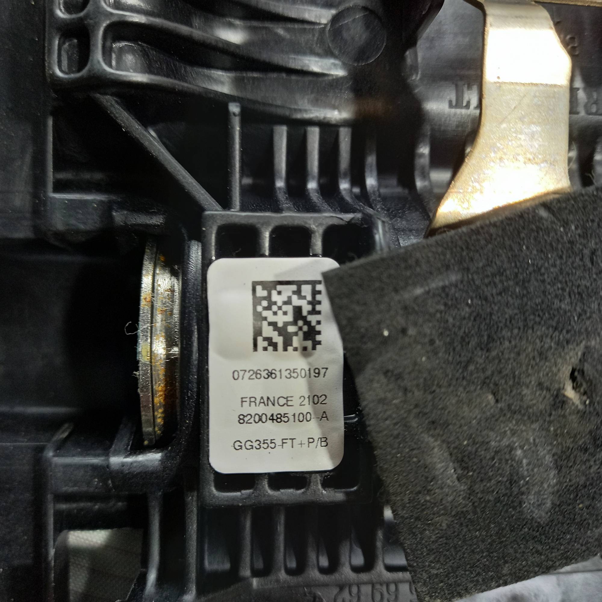 Подушка безпеки в кермо airbag Renault Scenic 2. 2003-2009. 8000485100A