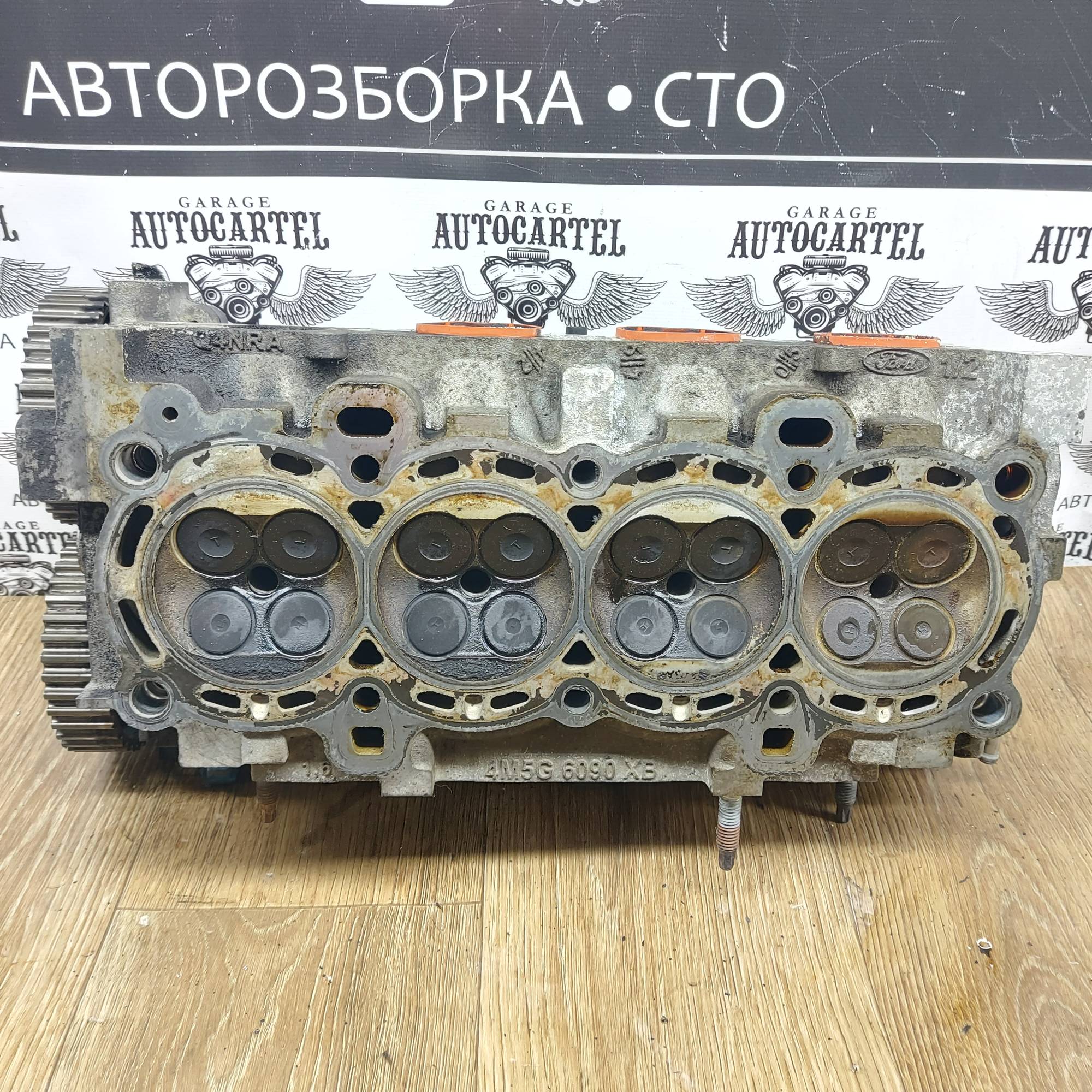 4M5G6090XB ГБЦ Ford C-Max II 1.6 TDCi