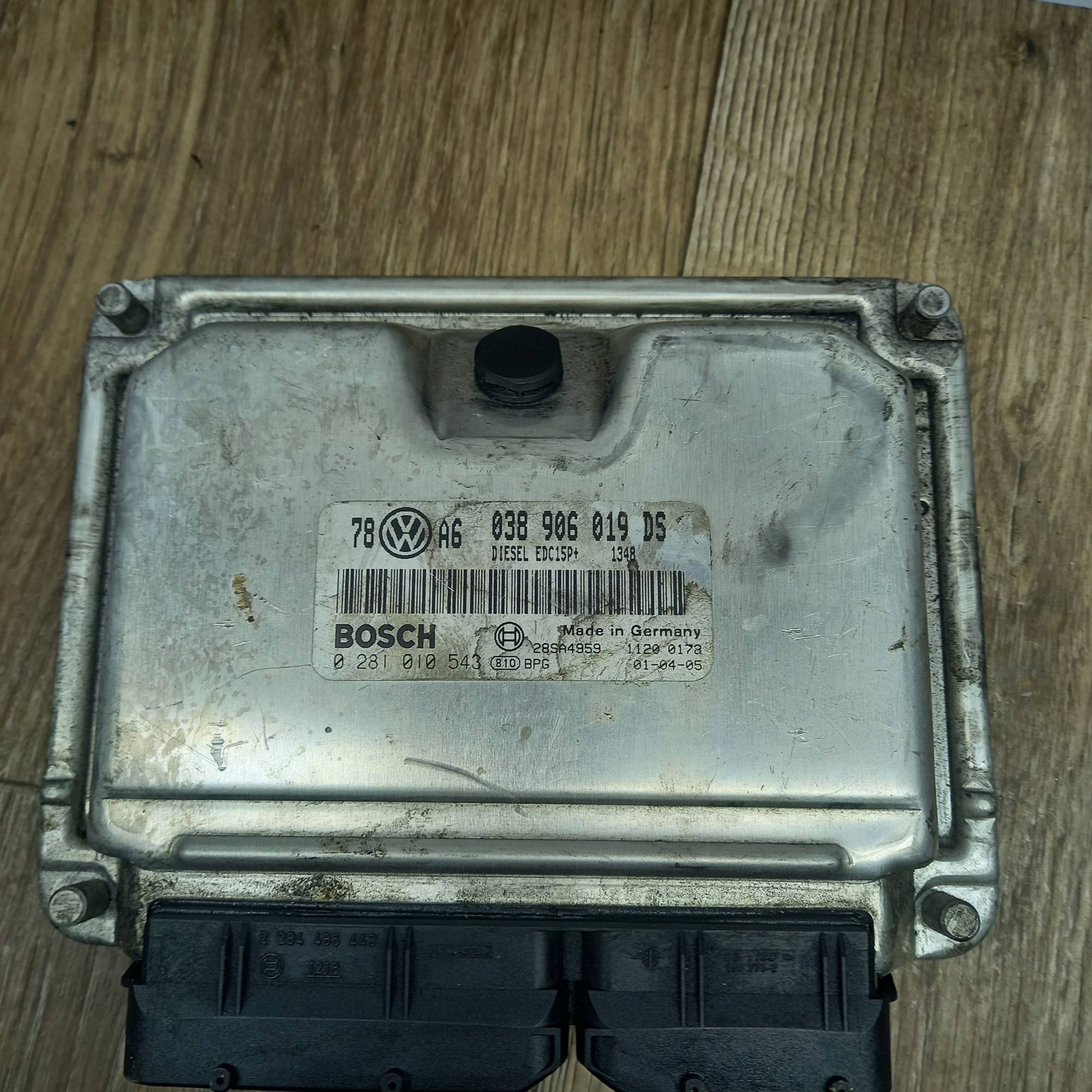 Блок управління двигуном 1.9 TDI VOLKSWAGEN PASSAT B5 97-05.038906019ds