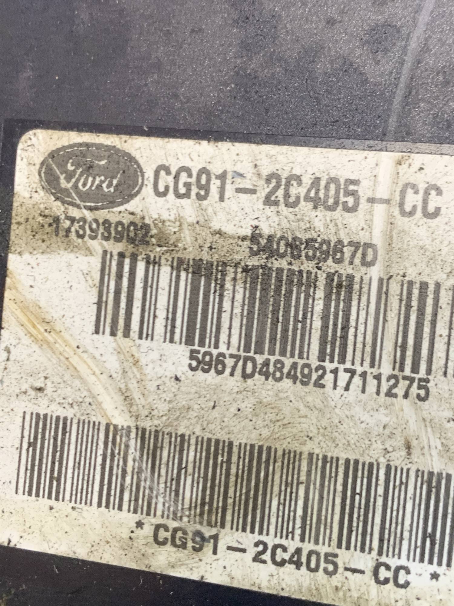 Блок ABS Ford Mondeo 4 Galaxy Mk3 S-Max cg91-2c405-cc
