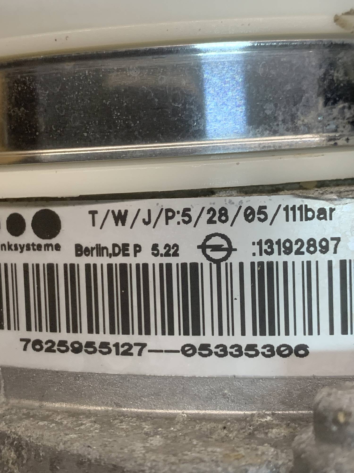 Насос електро гідропідсилювача керма OPEL Zafira B, Astra H 13192897