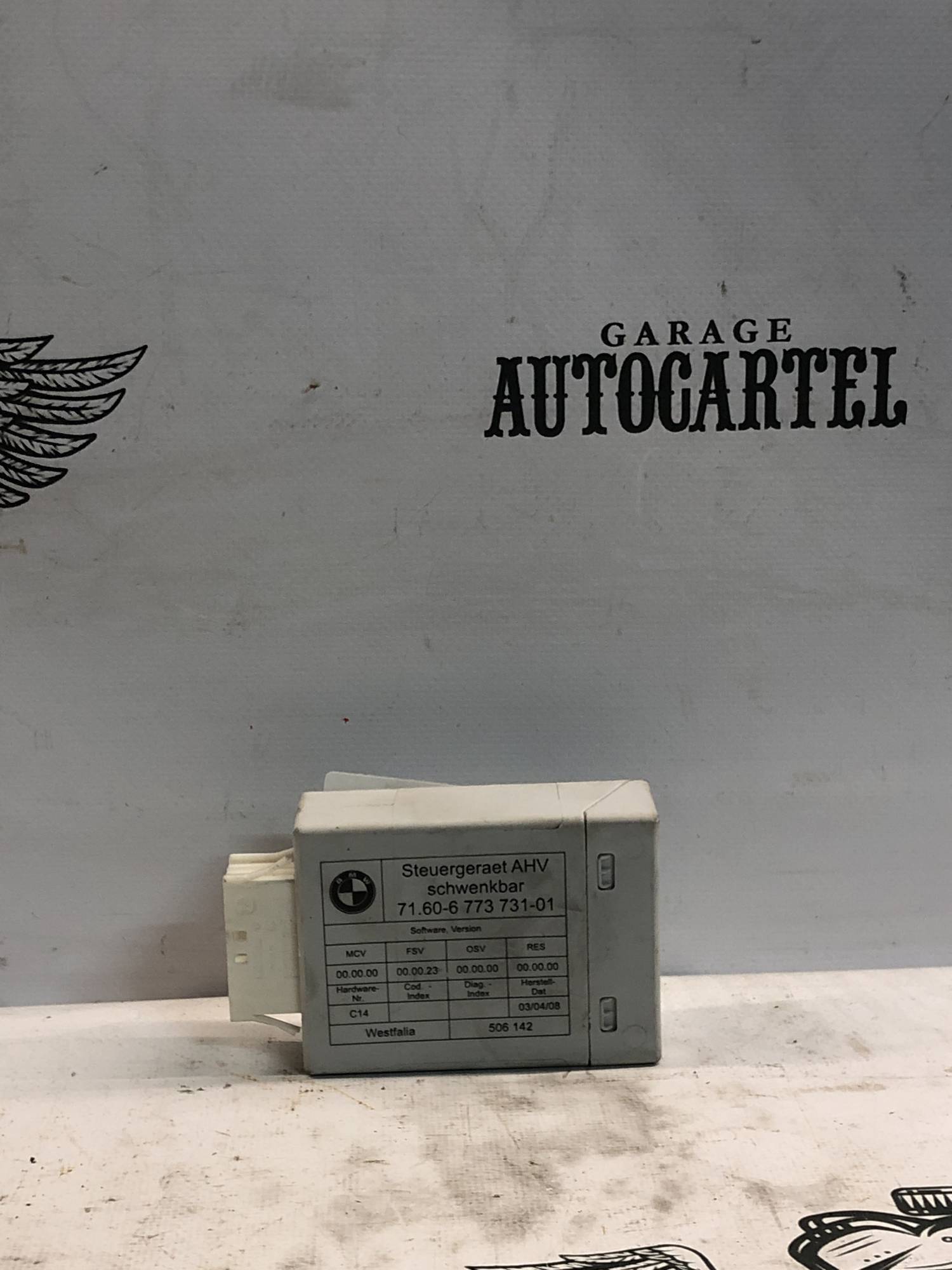 71.60-6773731-01 - БЛОК УПРАВЛІННЯ ГАКОМ BMW E91 E90