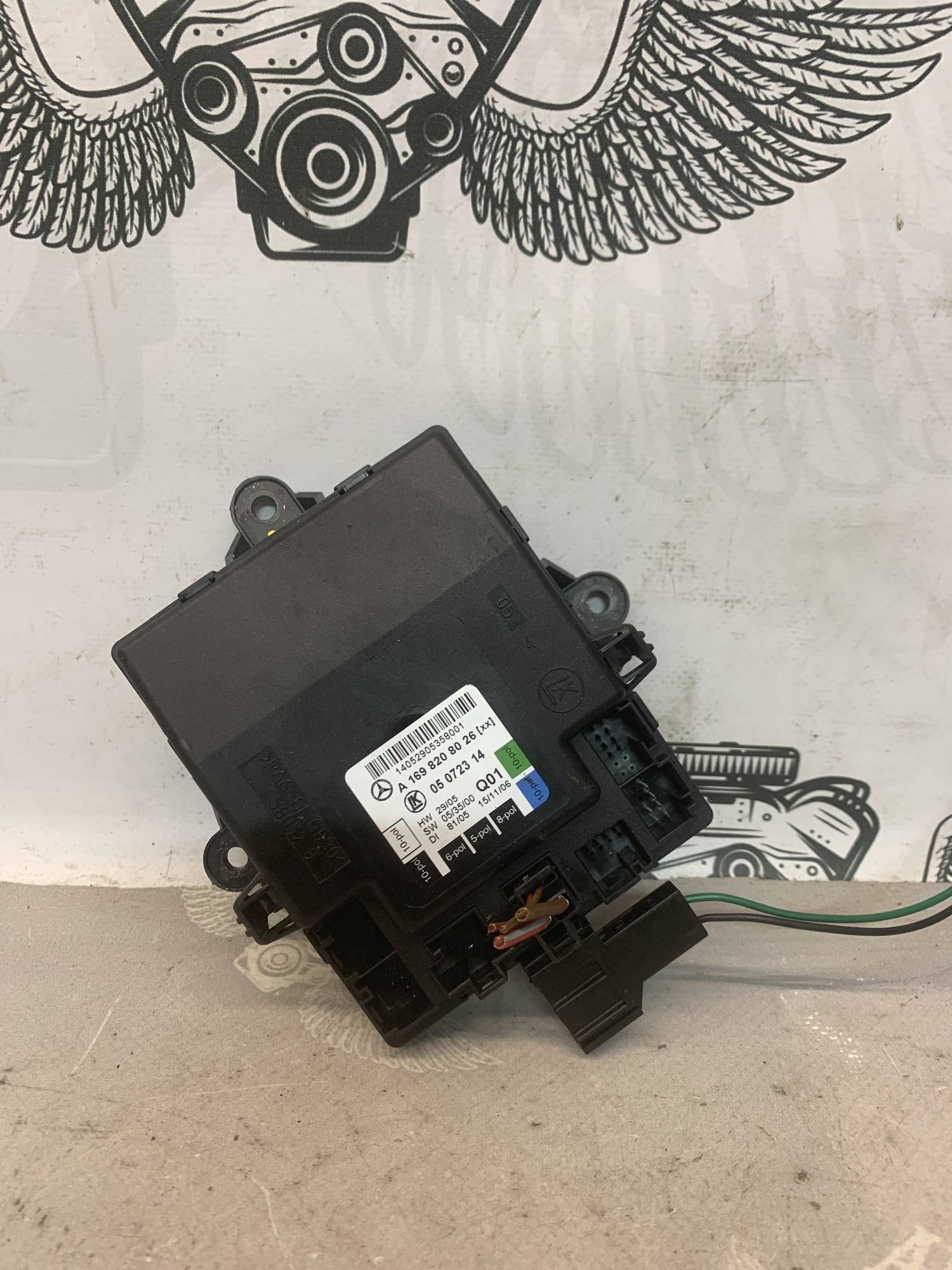 Блок керування двері правий передній mercedes w169 a1698208026