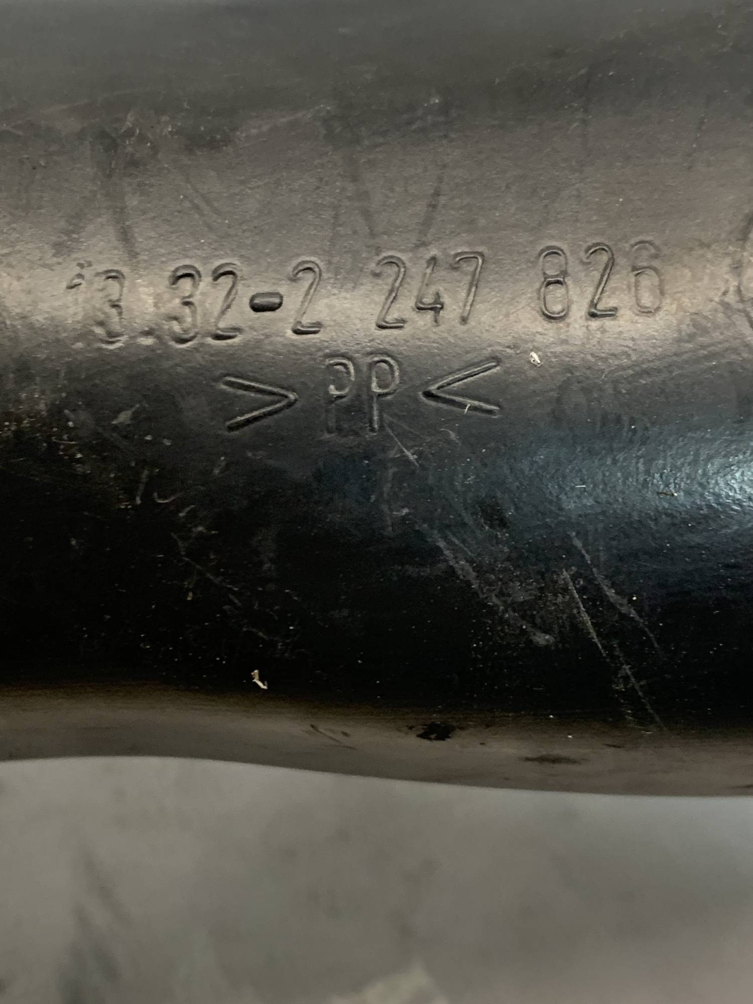 Патрубок повітряного витратоміру повітря BMW 3-serie E39 E46 13322247826