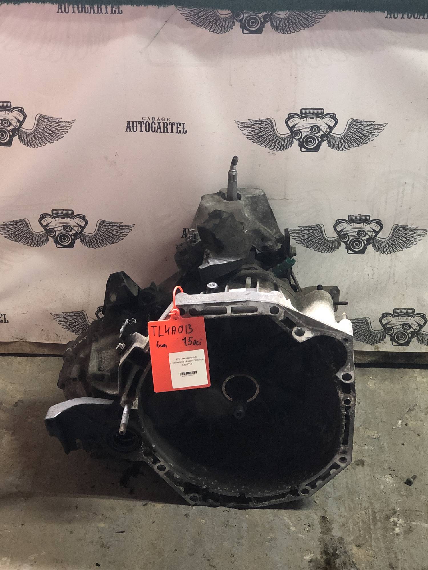 КПП механічна 6 ступінчаста Nissan Qashqai tl4a0113