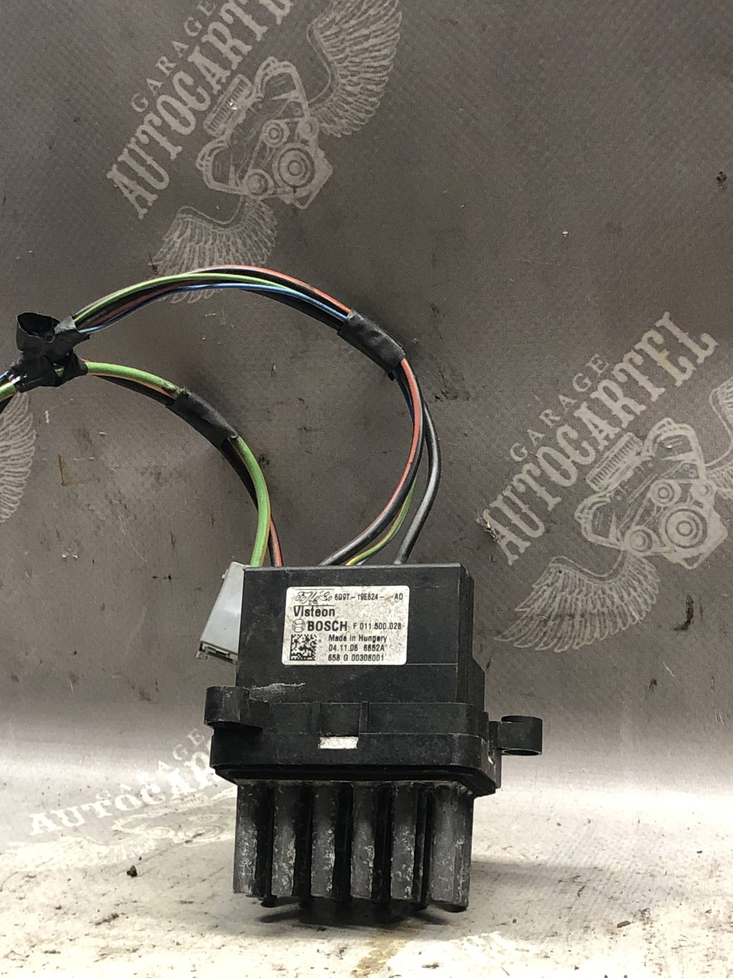 Резистор пічки Ford FOCUS 2 2004-2011 (Форд Фокус. Форд), 6Q9T19E624AD