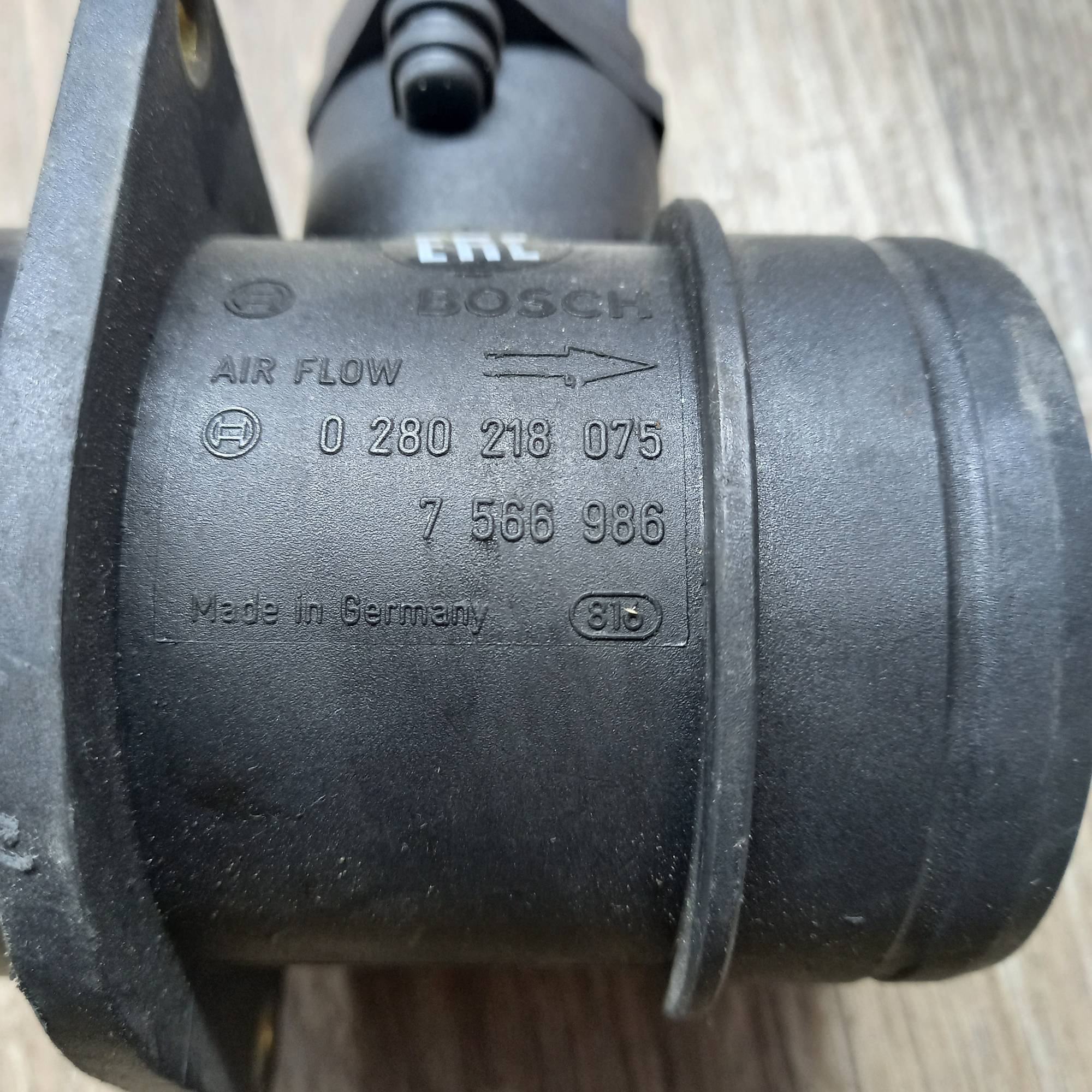 Витратомір повітря BMW E46 . 1.8-2.0b. 0 280 218 075,Bosch