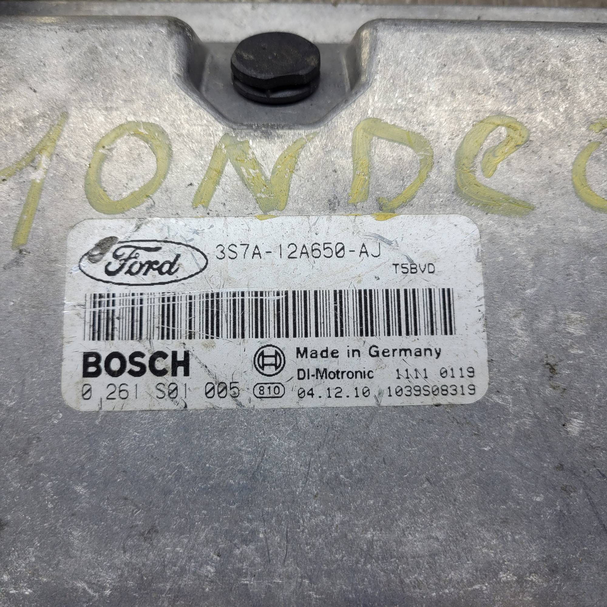 Блок управління 3S7A-12A650-AH ford mondeo mk3 1.8 sci 0261s01005