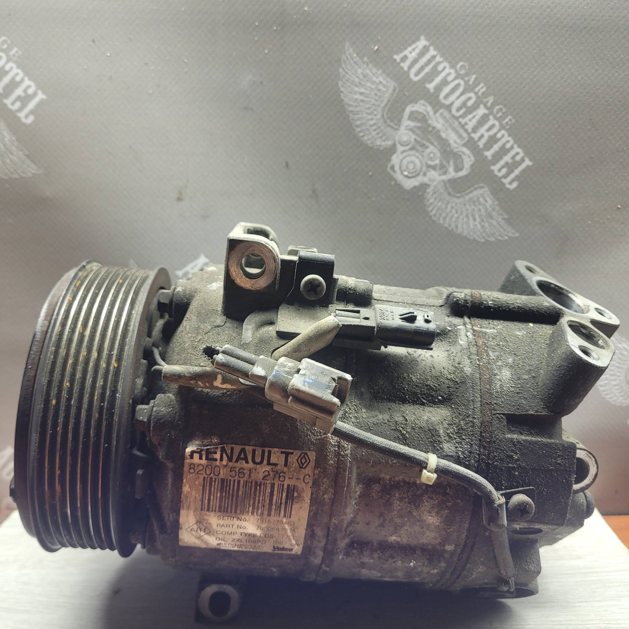 Компрессор кондиціонера 2.0 dc RENAULT LAGUNA 8200561276