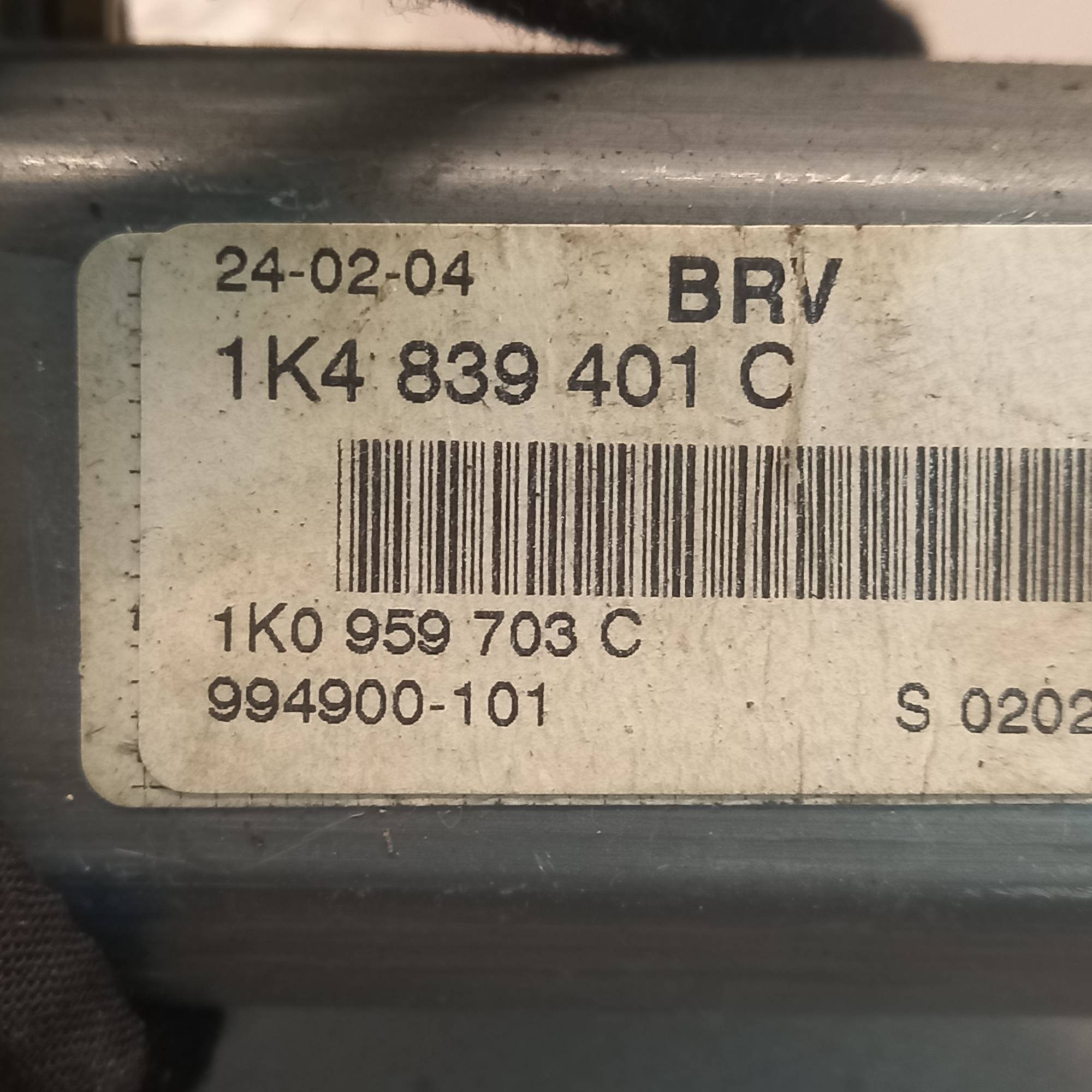 Моторчик склопідйомника задній лівий Volkswagen GOLF 5 1k4839401c
