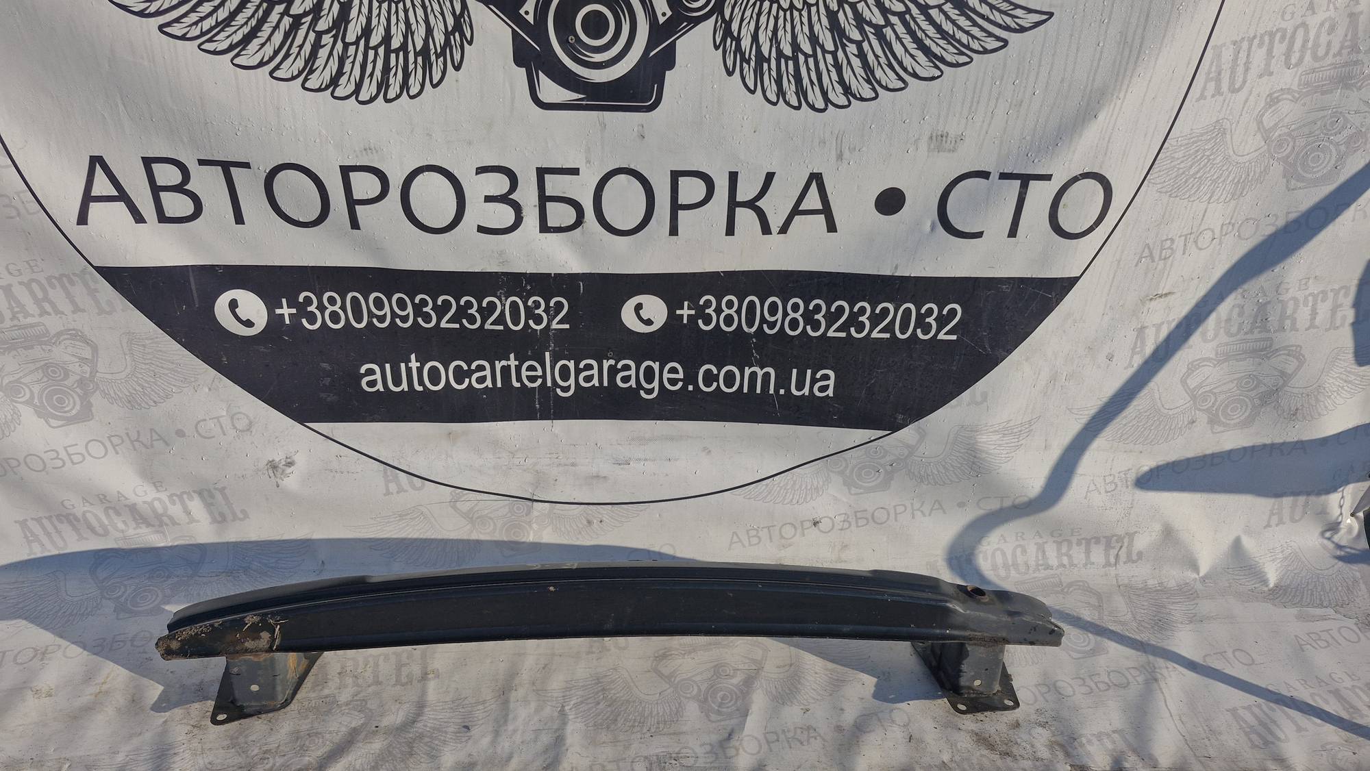 3c9807558 підсилювач бампера задній volkswagen passat b6