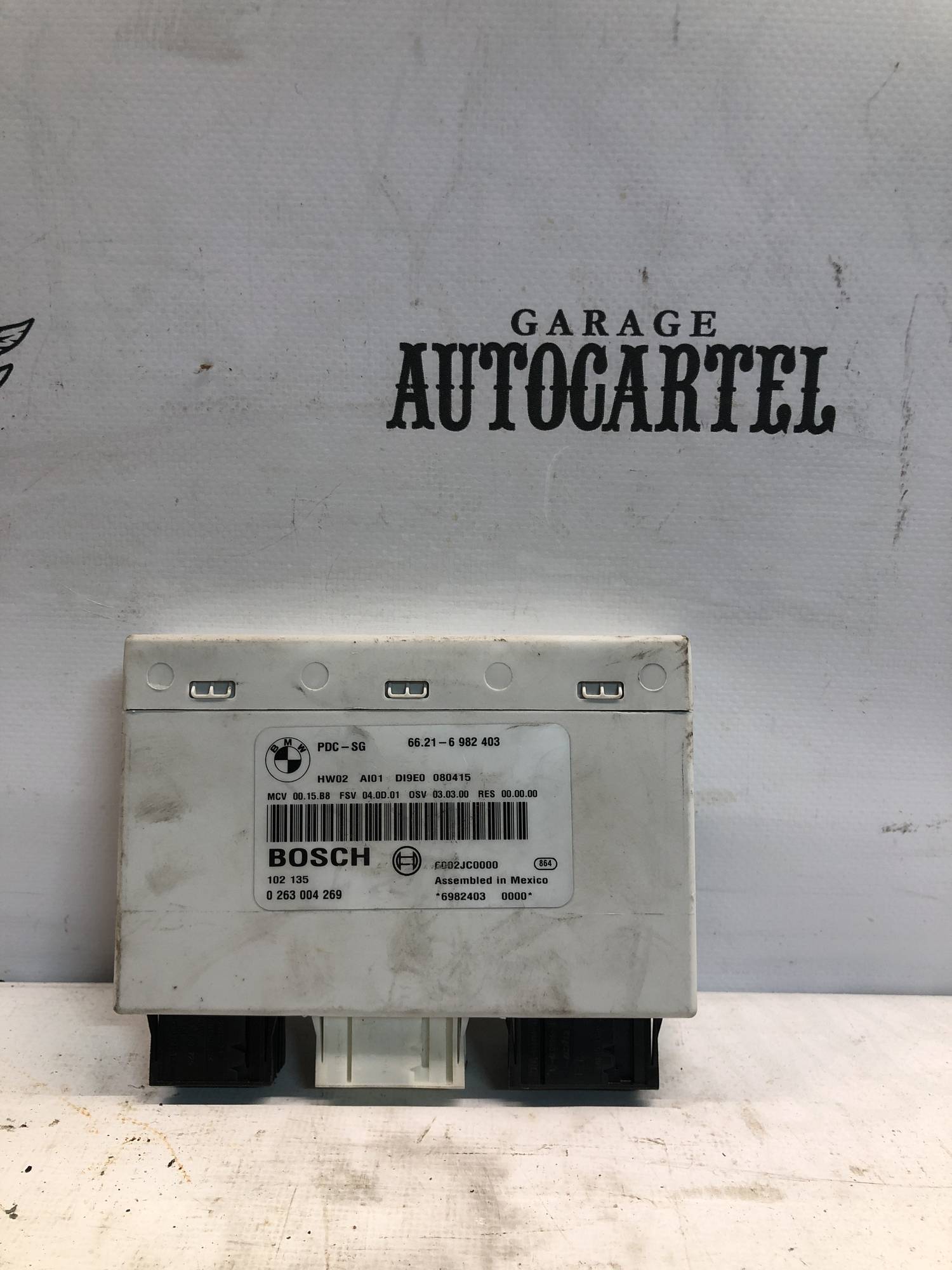 Bmw 3 e90 блок керування парктроніками датчик паркування 6982403 0263004269
