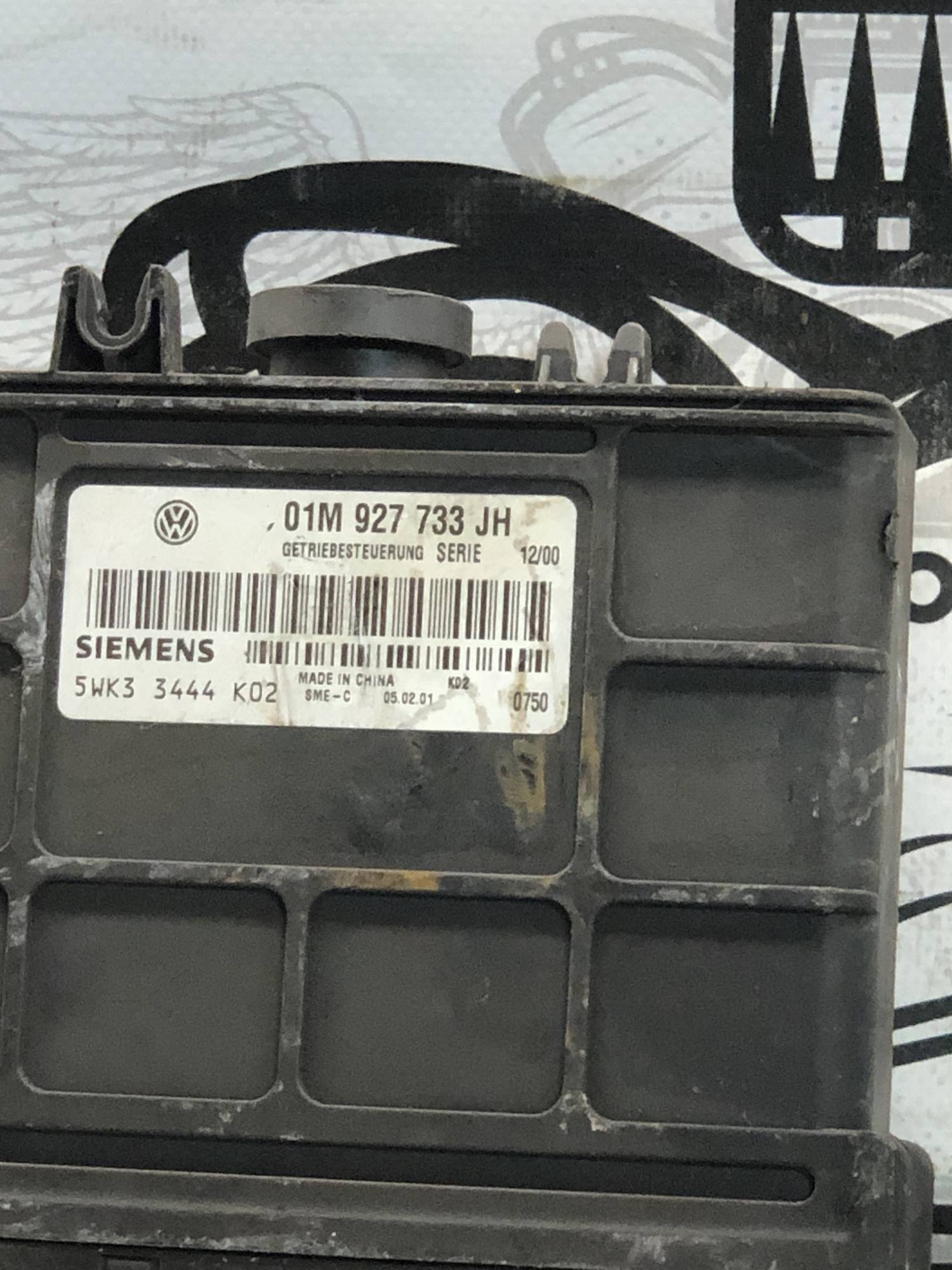 01m927733jh блок керування аккпп Audi A3 8l