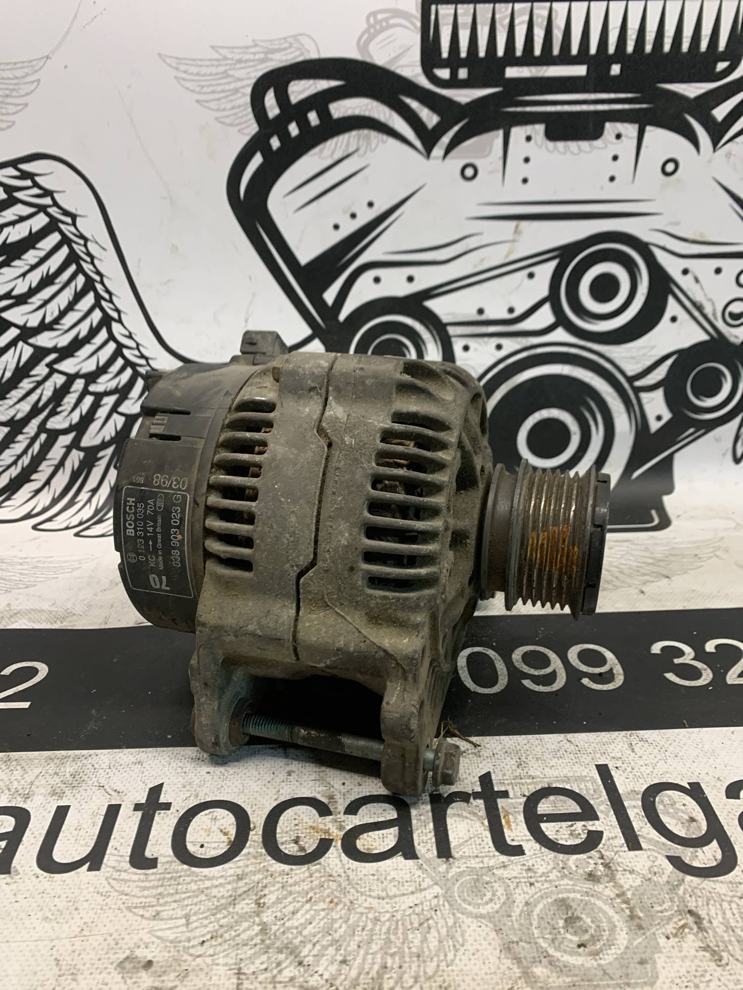 Генератор Volkswagen Golf IV AUDI A3 1.9tdi 038903023g