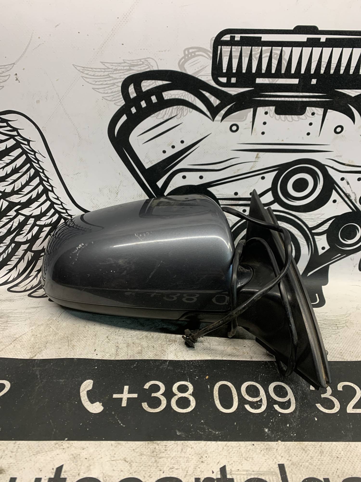 e1010681 Дзеркало ліве електр Audi A4 B6 2001-2004,5pin, 21902048