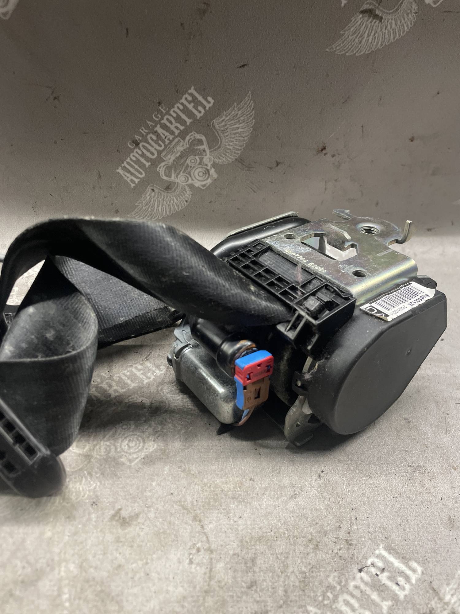 Ремінь безпеки передній лівий з піропатроном Renault Scenic 3 868850012r