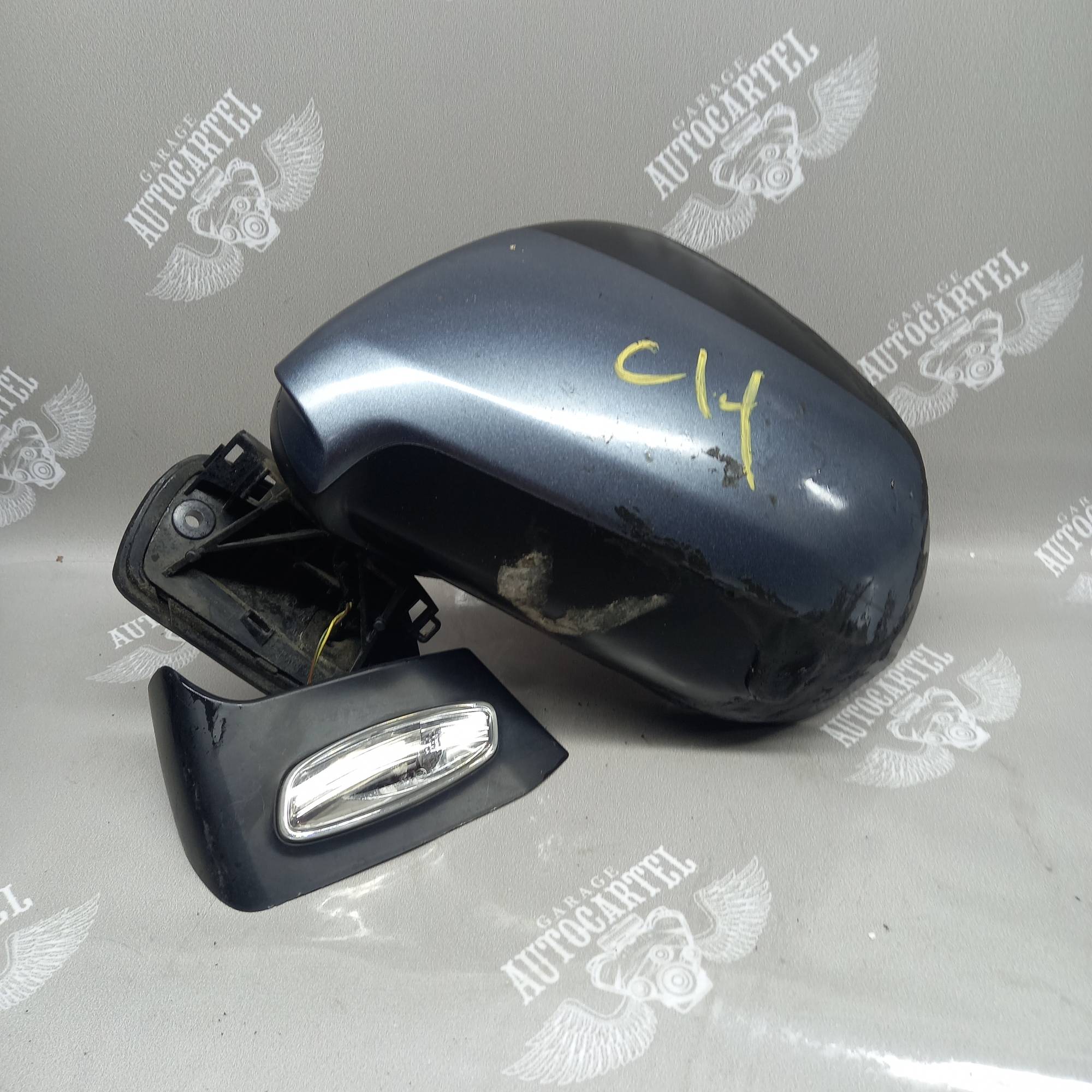 96819905xt Дзеркало ліве електр 7 pin (5 + 2) Citroen C4 Grand Picasso 2006-2013 ,21347672