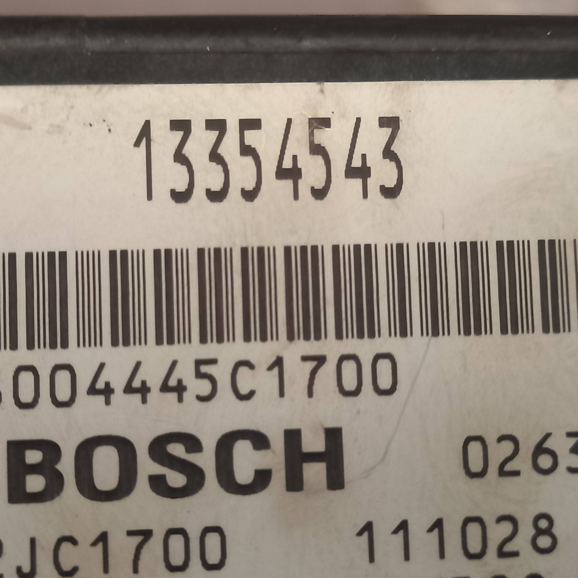 Блок управління парктроніками Opel Astra j 13354543