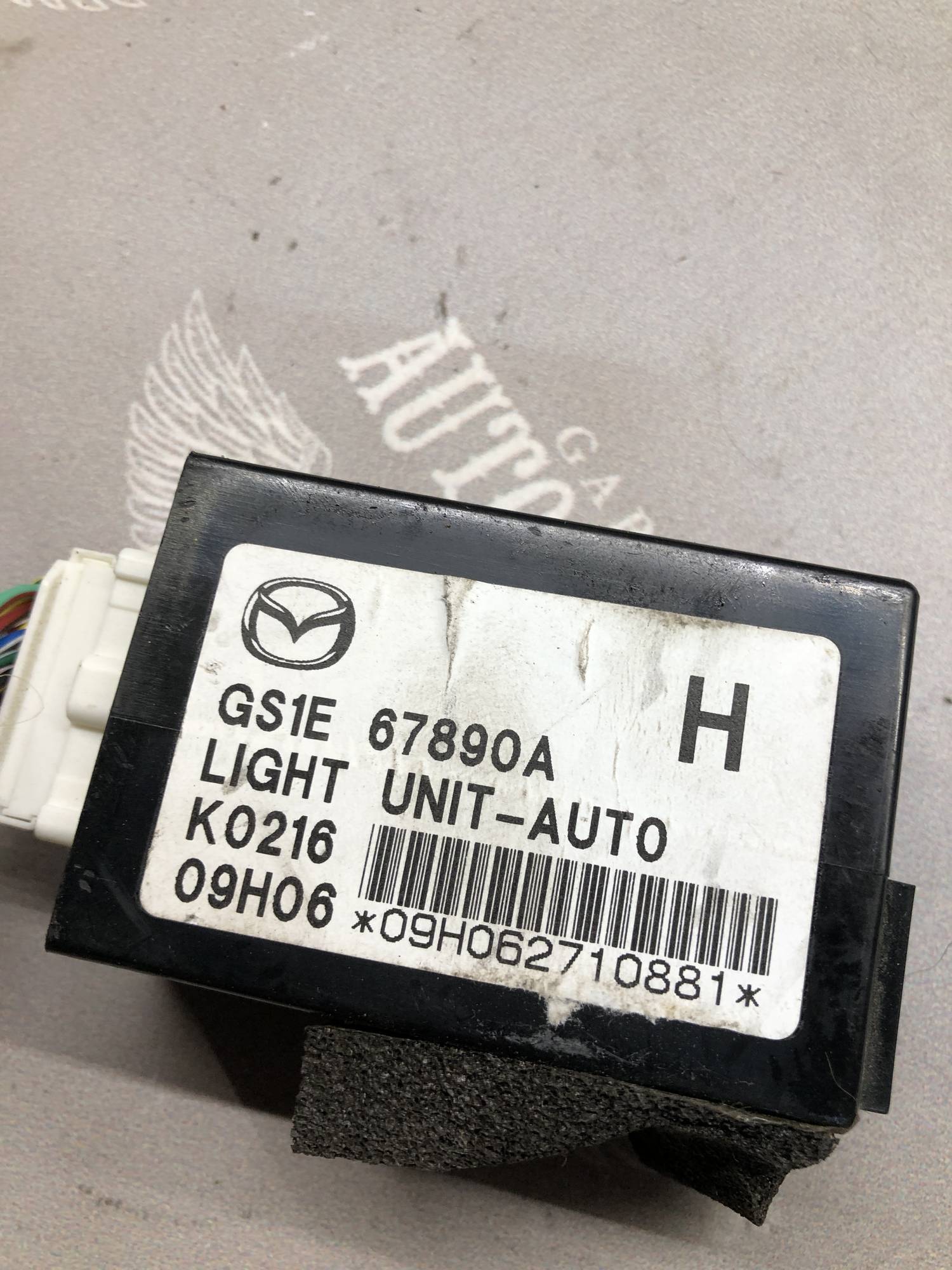 Блок керування фарами, світлом mazda 6 ii gh 2007-2013. GS1E67890A