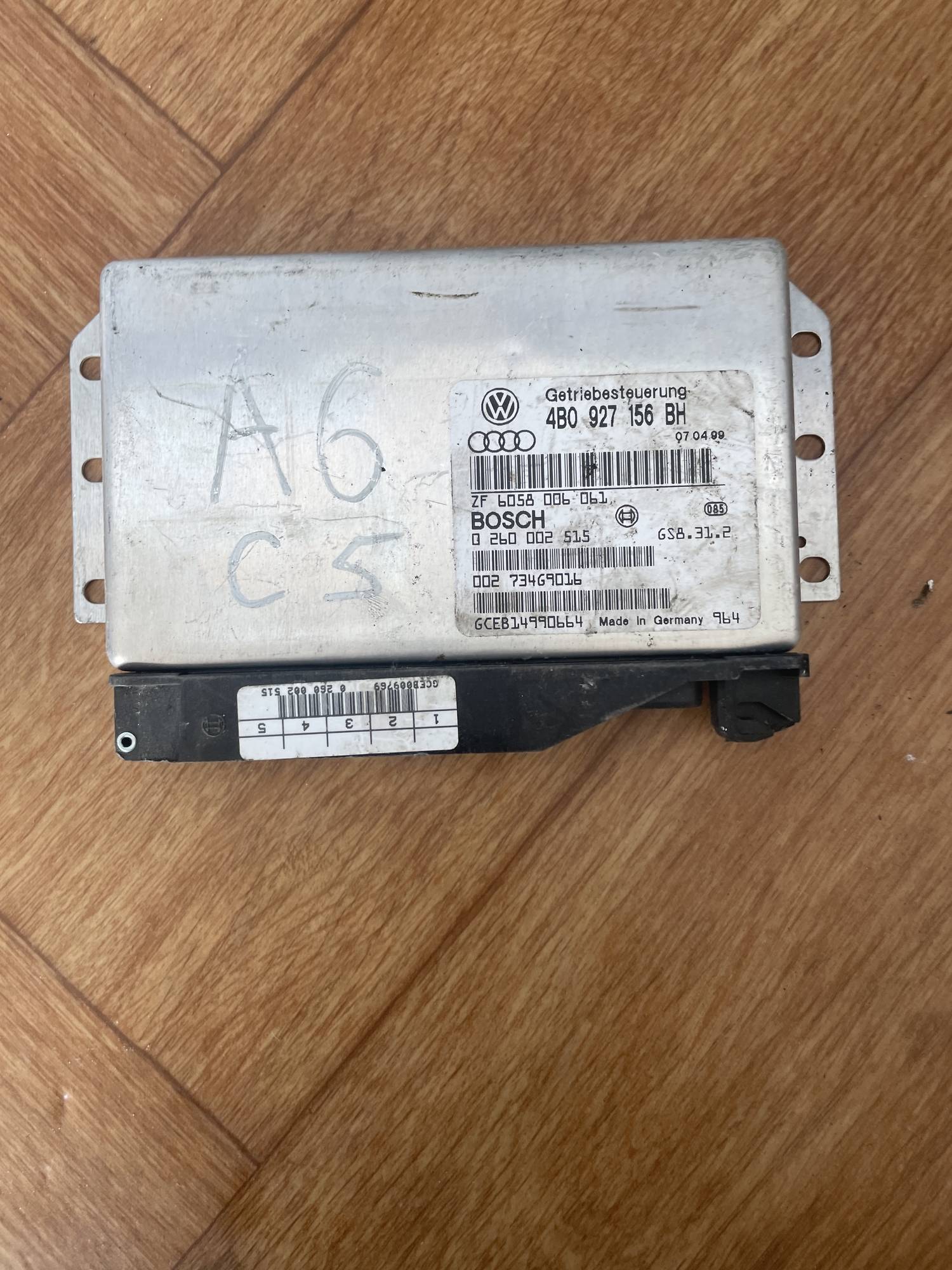 4B0927156BH Блок керування АКПП Audi a6 c5 1997-2004 0260002515 , ZF6058006061