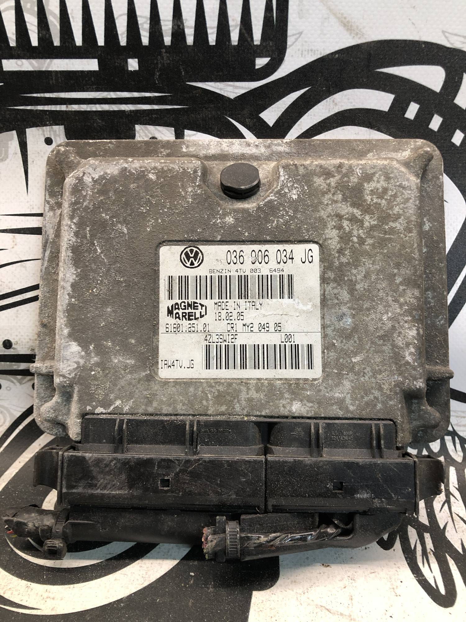 Електронний блок керування Volkswagen Magneti Marelli 036 906 034 JG / 036906034JG / IAW4TV.JG / IAW4TVJG