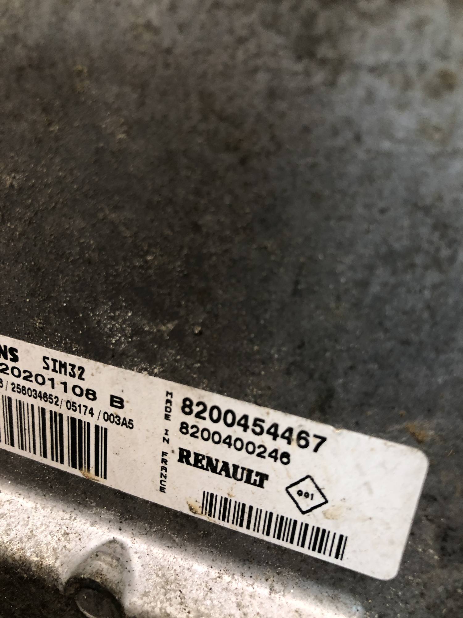 Електронний блок керування Renault Siemens S120201108A / 8200454467 / 82004002467