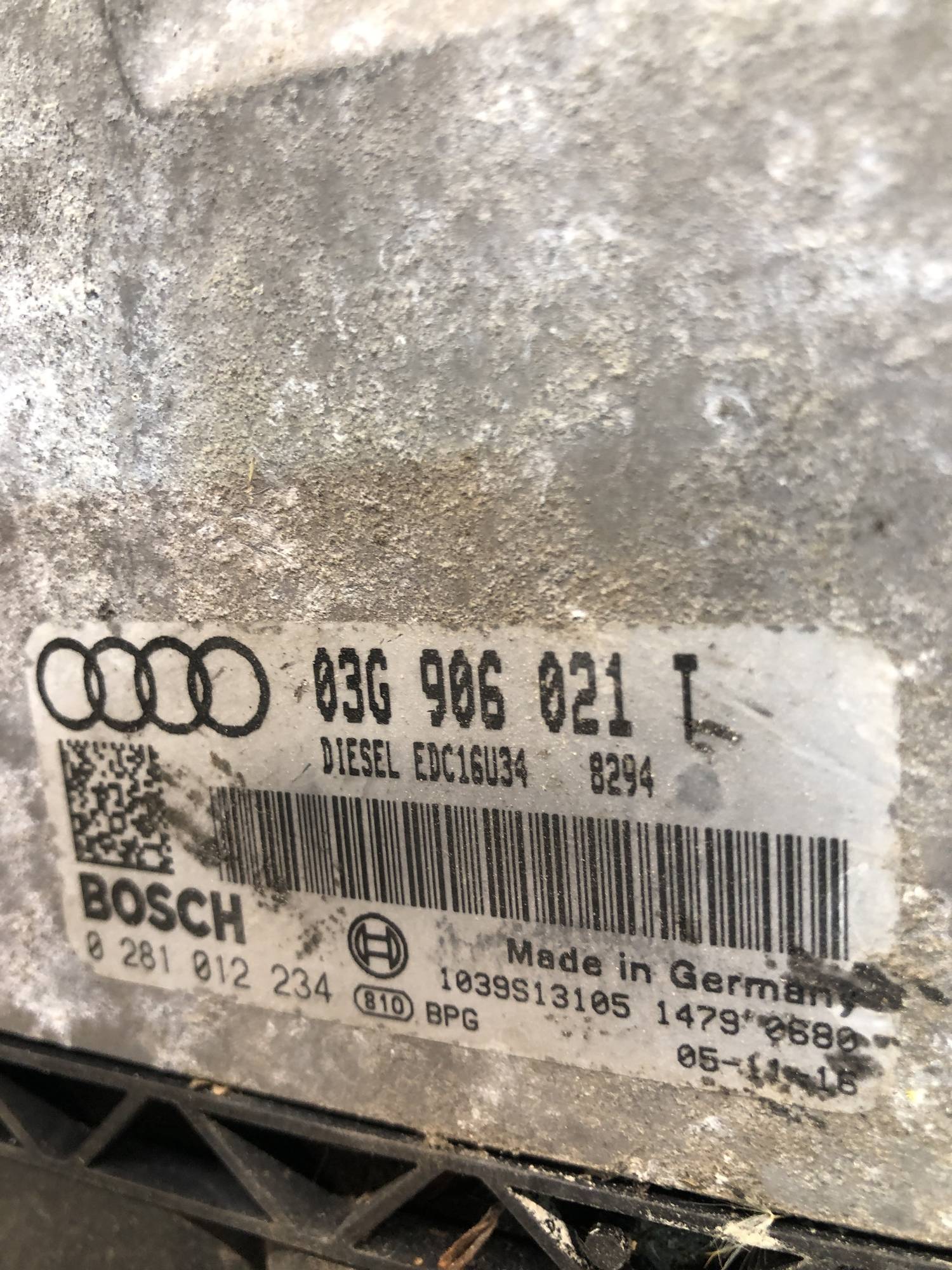 Audi a3 8p 2.0 tdi bmm комп`ютер 03g906021t блок керування двигуна