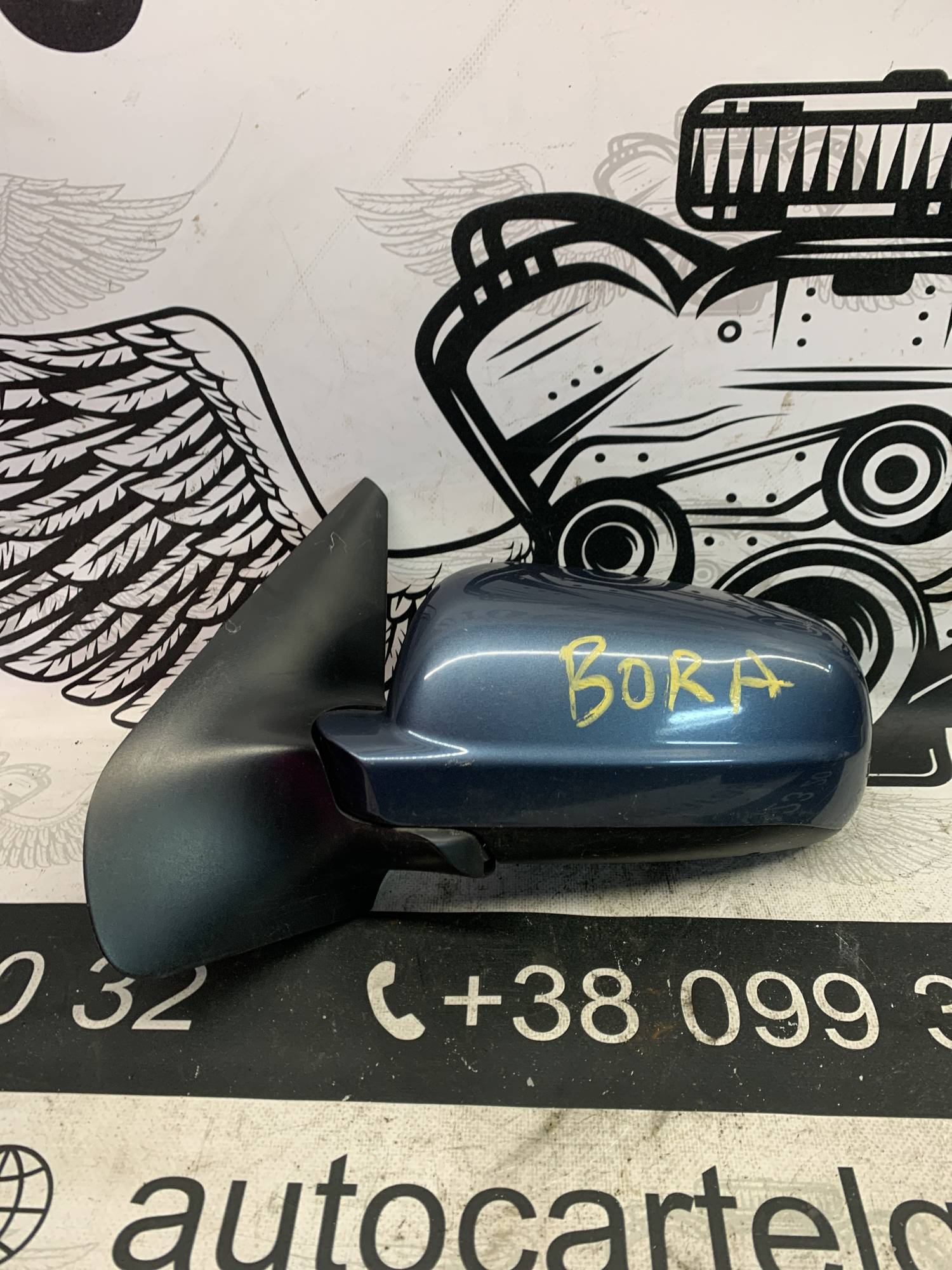 Дзеркало ліве механічне seat ibiza 2, Toledo 5 pin e1010509, 21911545